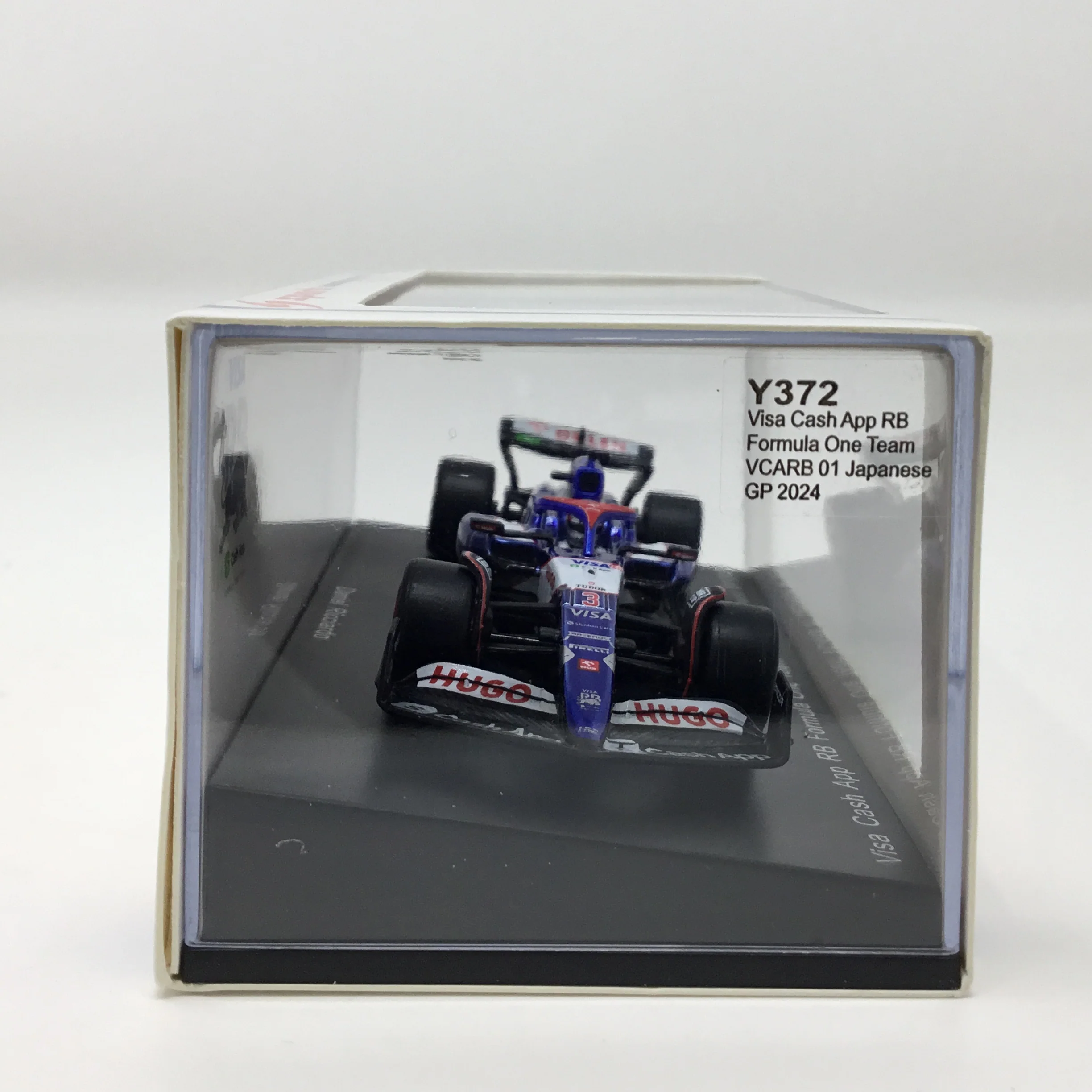 Daniel Ricciardo 2024 Visa Cash App RB VCARB 01 Japanese GP Spark F1 1:64 Diecast - Image 2