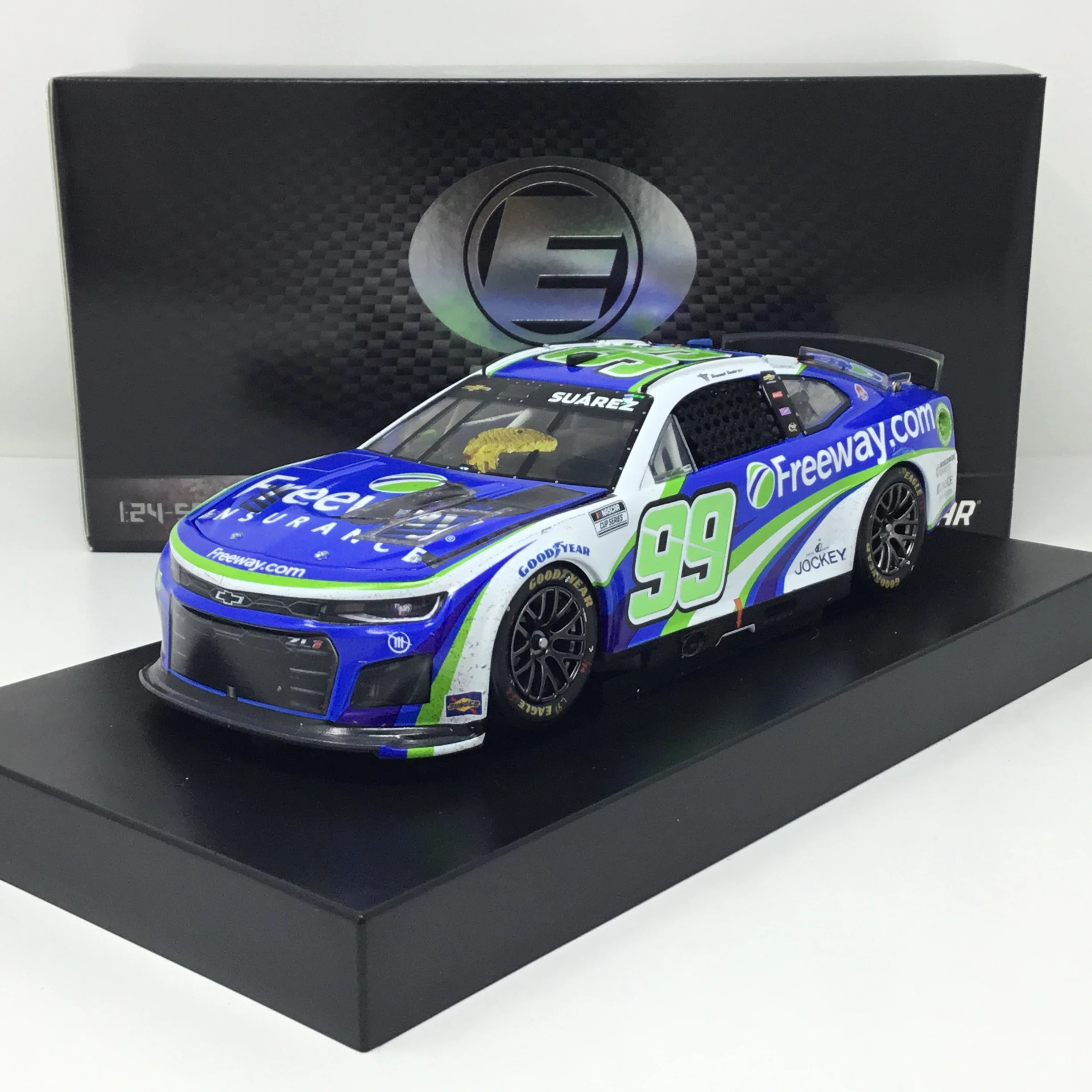 Daniel Suarez 2024 Freeway Insurance Atlanta Race Win Foil Number 1:24 Elite Diecast