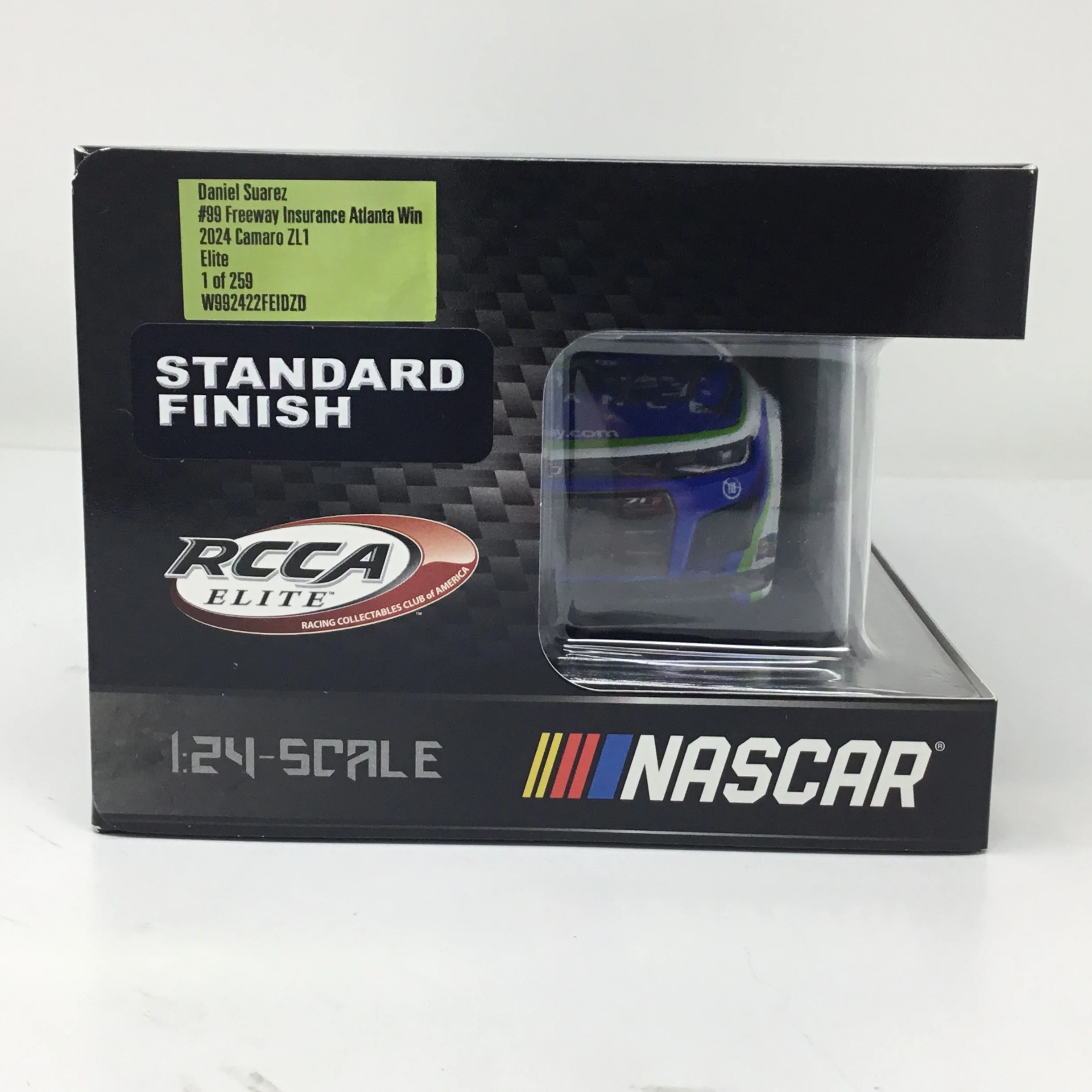 Daniel Suarez 2024 Freeway Insurance Atlanta Race Win Foil Number 1:24 Elite Diecast - Image 6