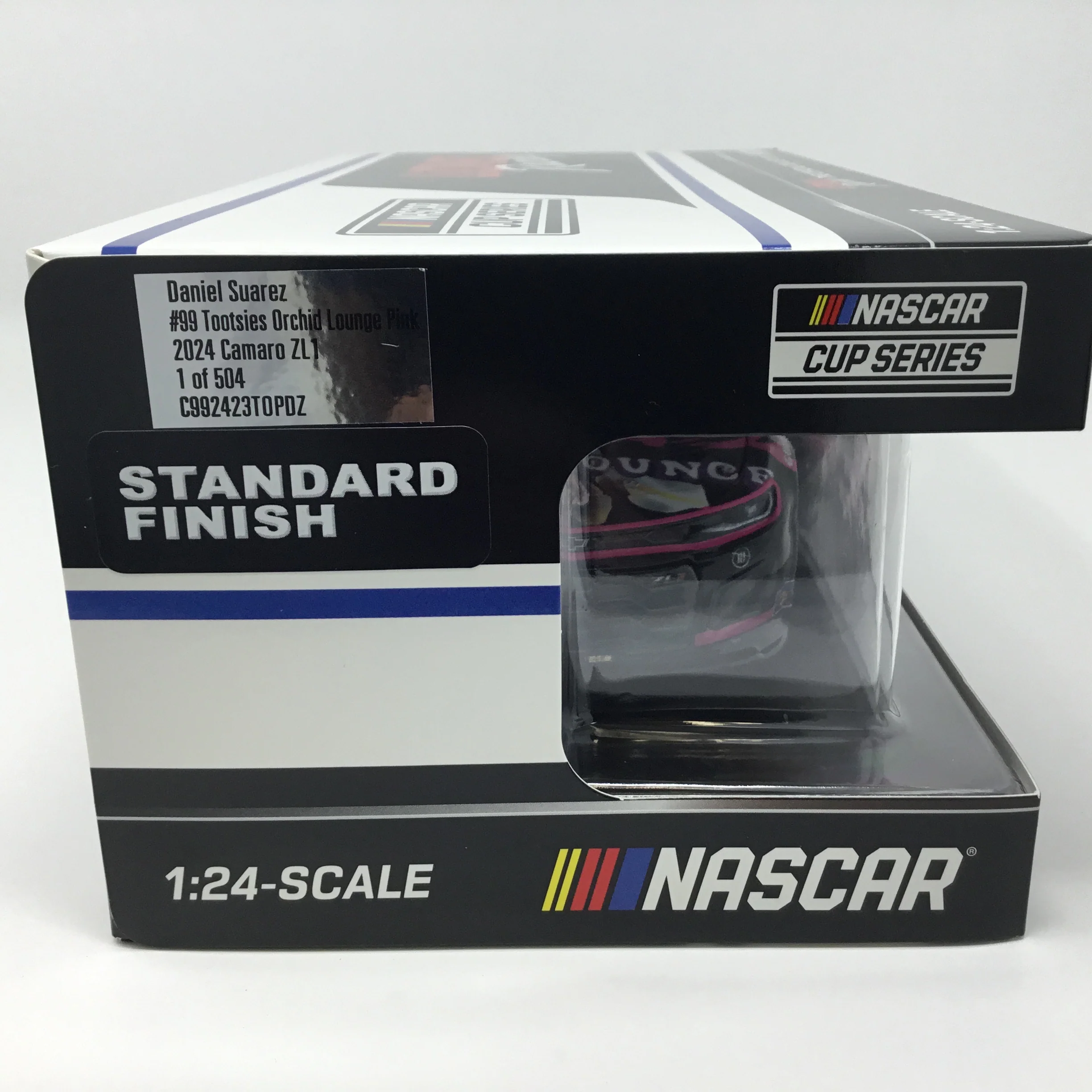 Daniel Suarez 2024 Tootsies Orchid Lounge Pink 1:24 Diecast - Image 6