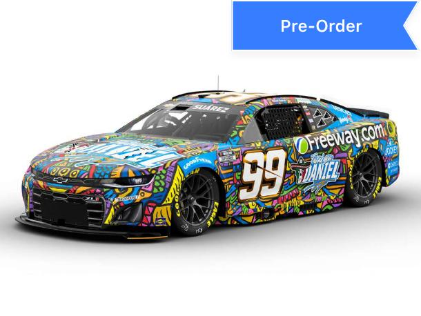 Daniel Suarez 2025 Freeway Insurance / Thank You Daniel 1:64 Diecast *PREORDER*