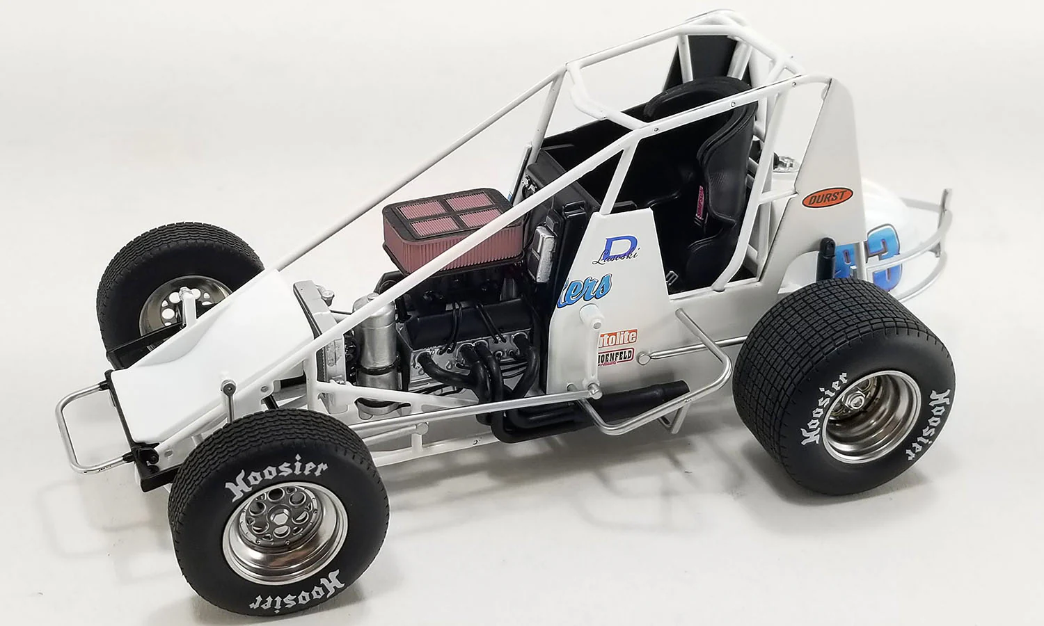 Danny Lasoski #83 Beef Packers Outlaw Legends Sprint Car 1:18 Diecast - Image 4