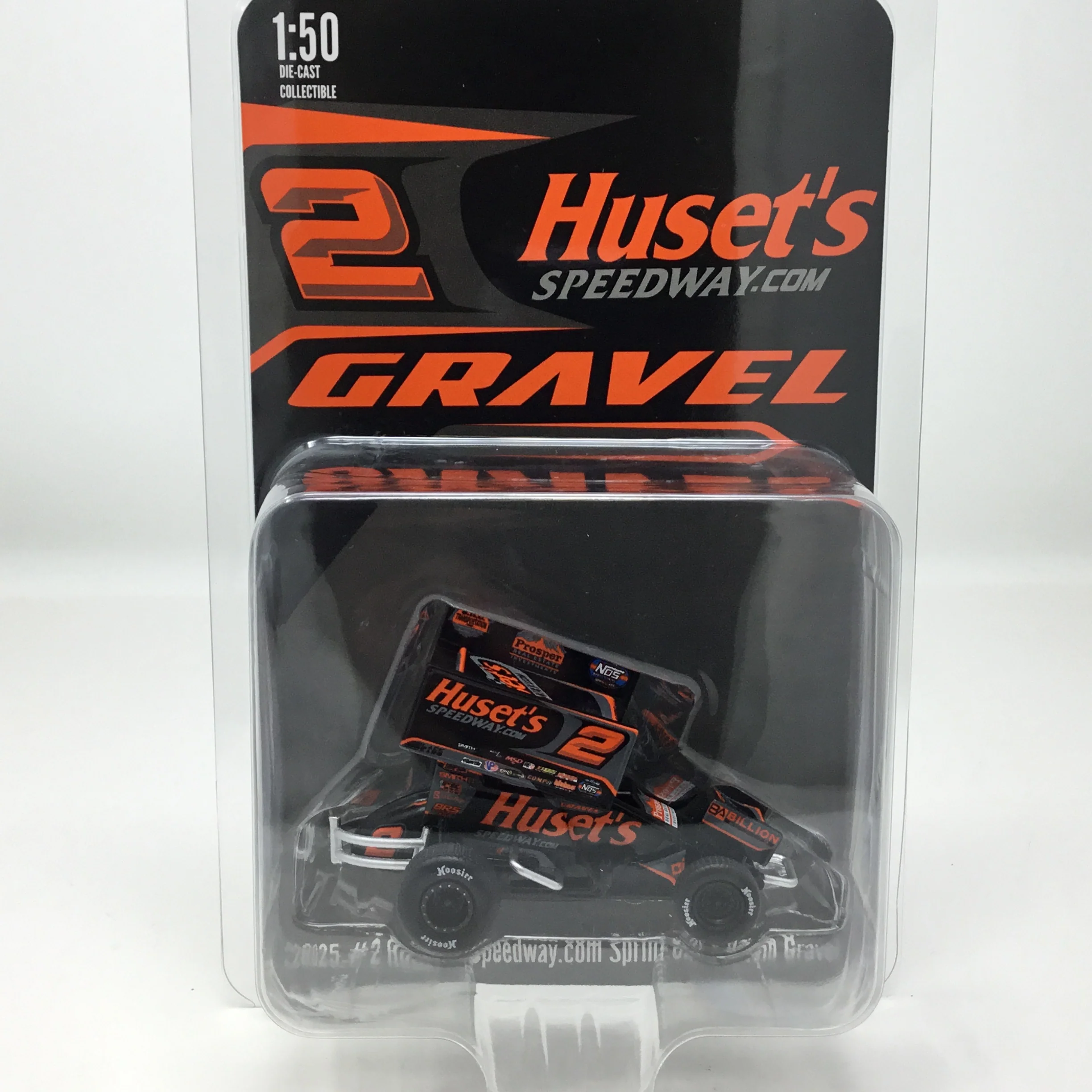 David Gravel 2025 Huset's Speedway.com Sprint Car 1:50 Diecast - Image 2