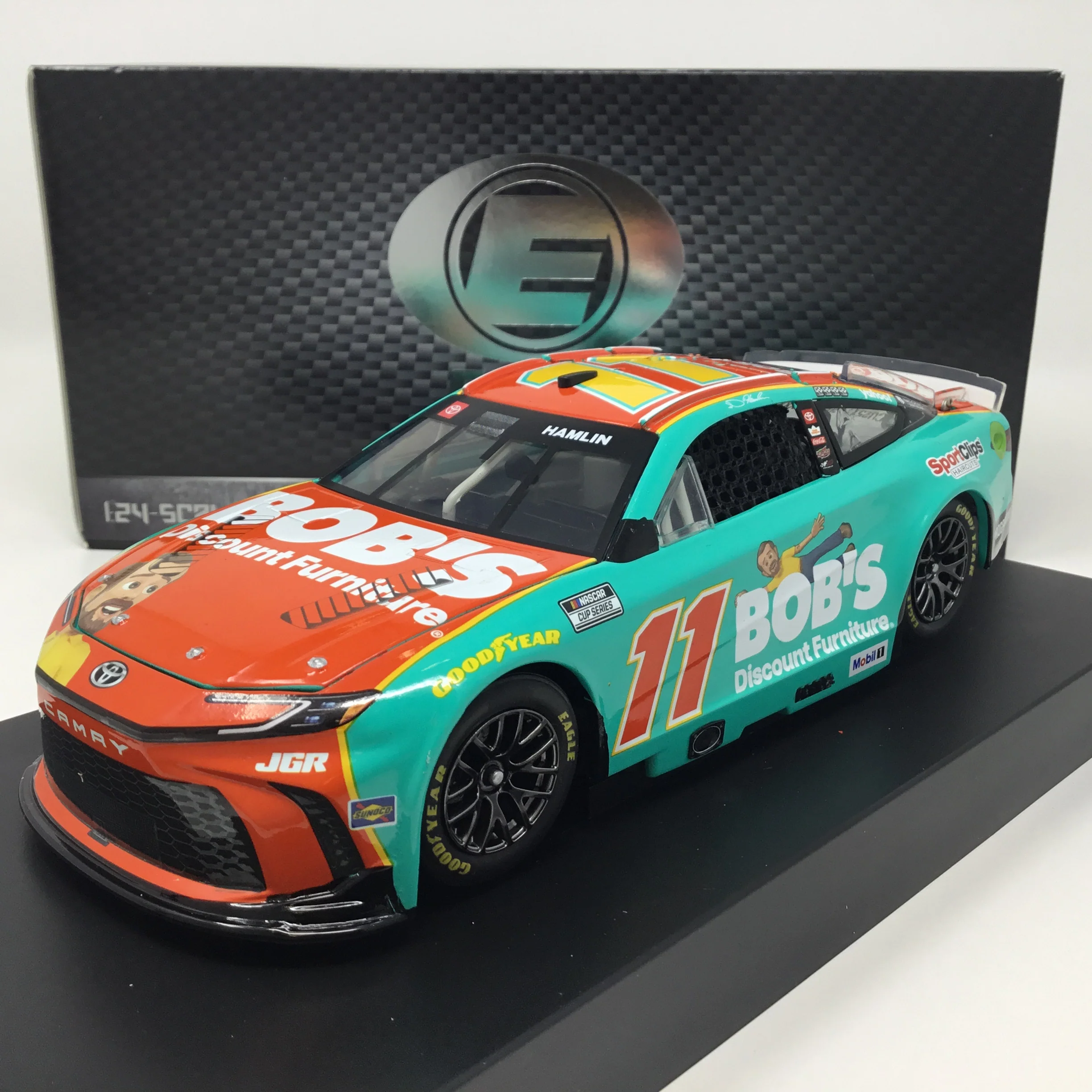Denny Hamlin 2025 Bob's Discount Furniture Elite 1:24 Diecast