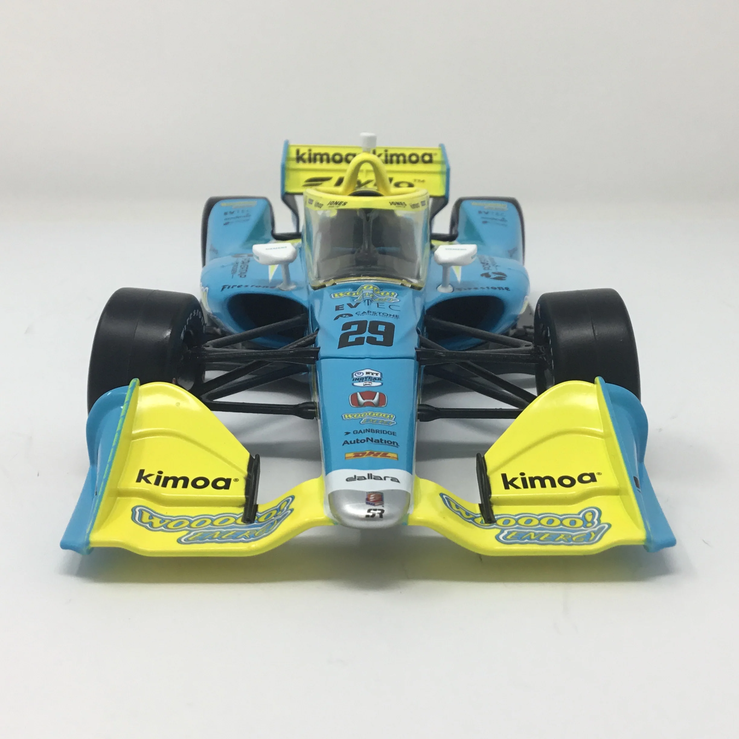 Devlin DeFrancesco 2023 WOOOOO Energy / Andretti Steinbrenner Autosport 1:18 Diecast - Image 3