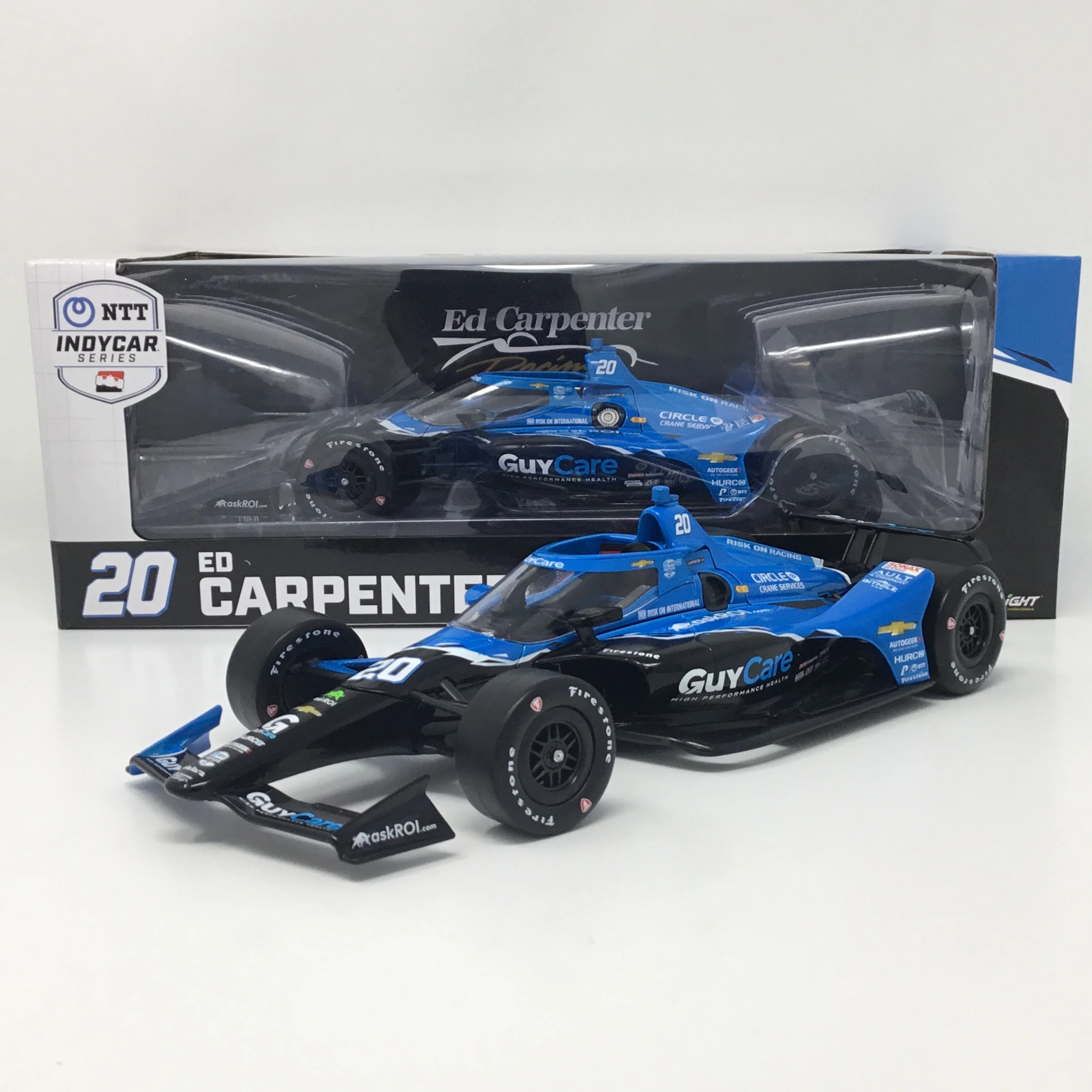 Ed Carpenter 2024 AskROI / GuyCare / Ed Carpenter Racing 1:18 Diecast