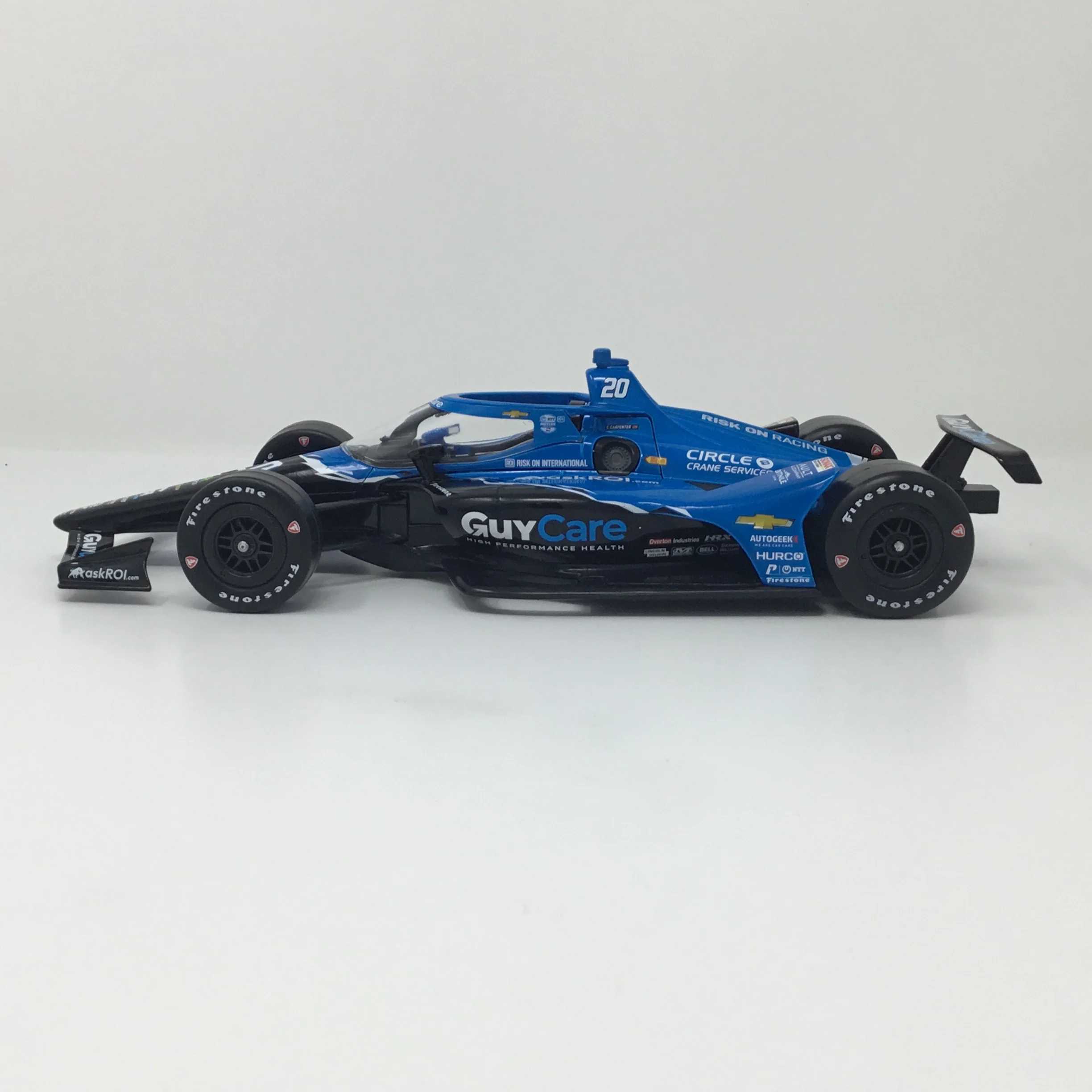 Ed Carpenter 2024 AskROI / GuyCare / Ed Carpenter Racing 1:18 Diecast - Image 2