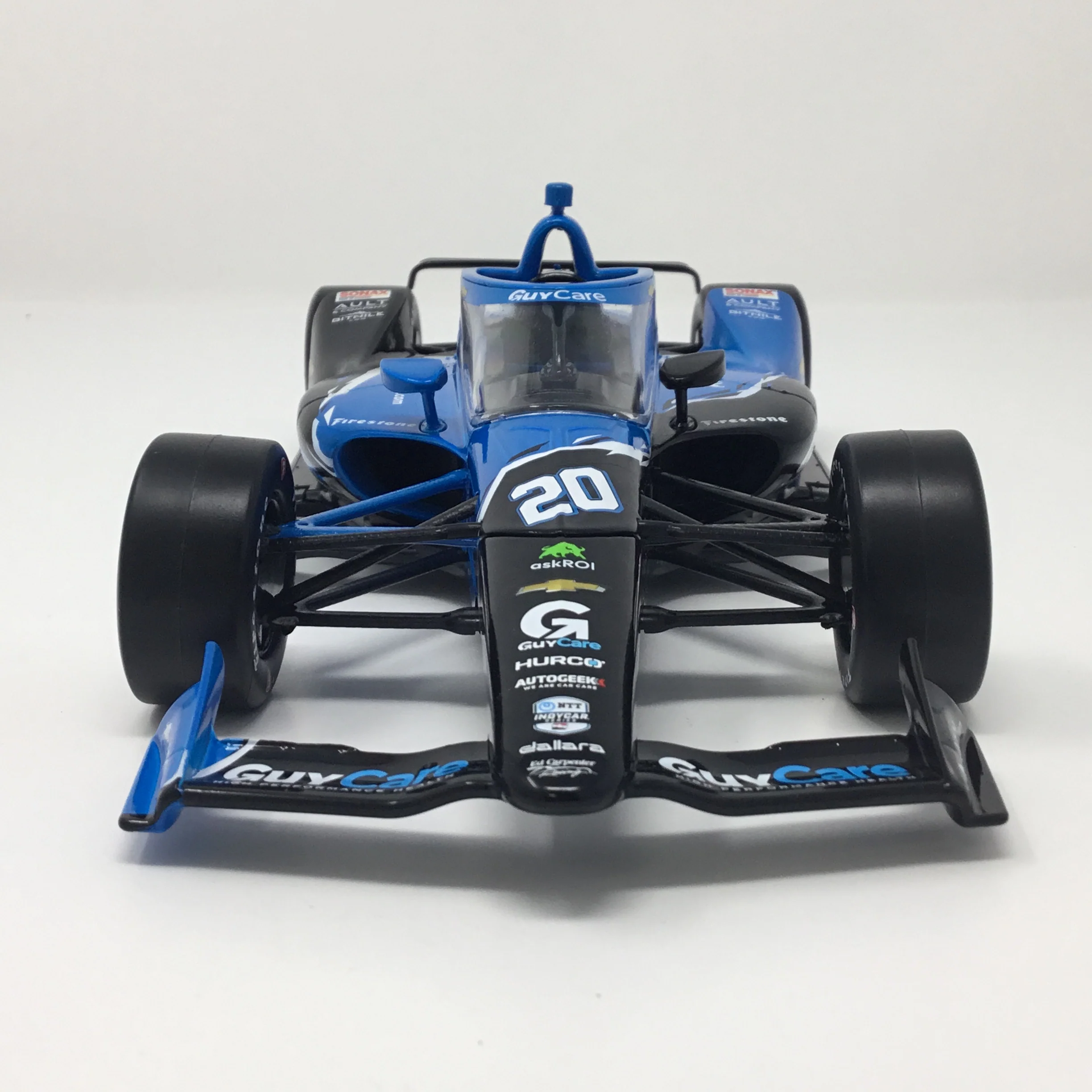 Ed Carpenter 2024 AskROI / GuyCare / Ed Carpenter Racing 1:18 Diecast - Image 3