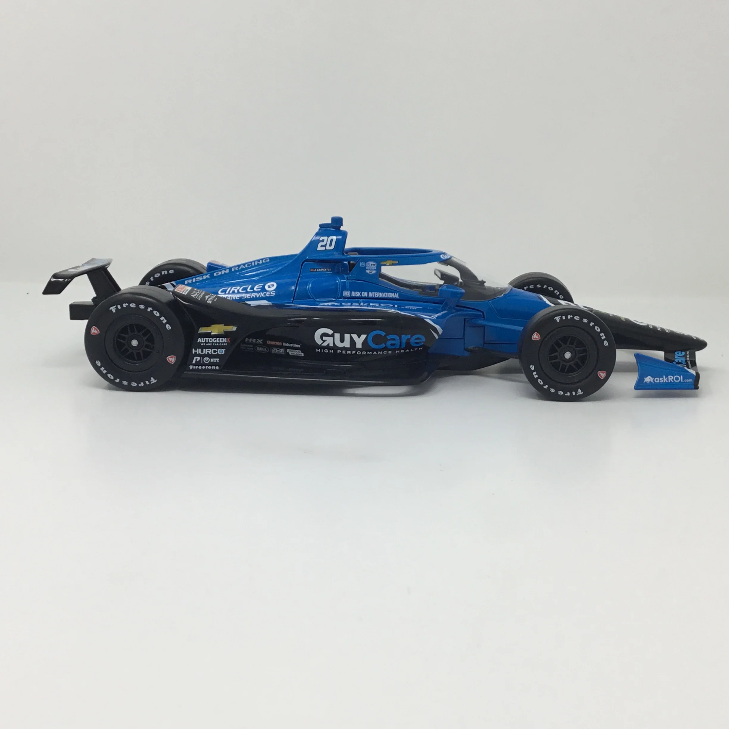 Ed Carpenter 2024 AskROI / GuyCare / Ed Carpenter Racing 1:18 Diecast - Image 4