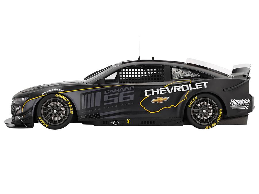 Garage 56 Hendrick Motorsports #24 Chevrolet Camaro ZL1 Test Car - 24 Hours of Le Mans 1:18 Resin Model - Image 3