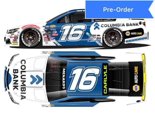 Hailie Deegan 2026 Columbia Bank 1:24 Diecast *PREORDER*