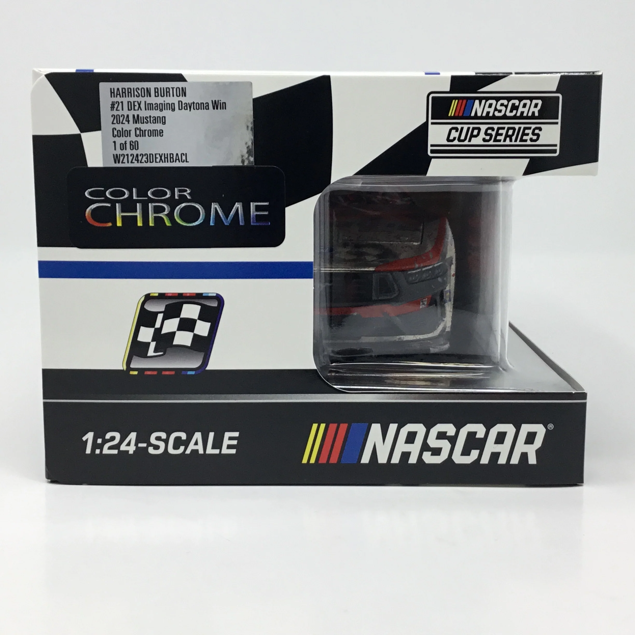 Harrison Burton 2024 Dex Imaging Daytona Race Win 1:24 Color Chrome Diecast - Image 6