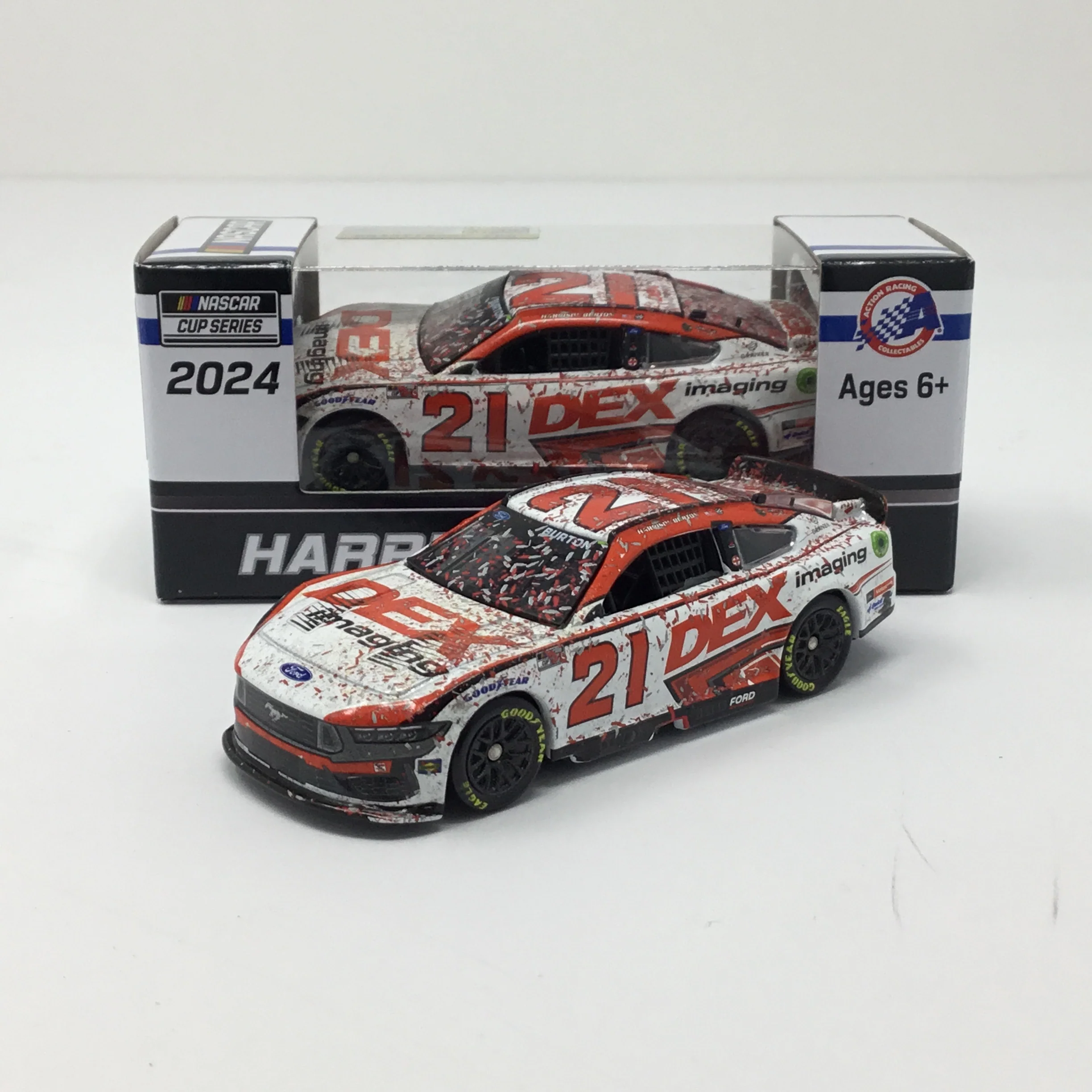 Harrison Burton 2024 DEX Imaging Daytona Race Win 1:64 Diecast - Image 2