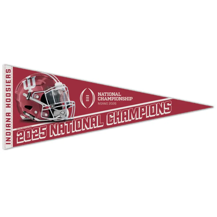 Indiana Hoosiers BCS National Football Championship 12" x 30" Pennant