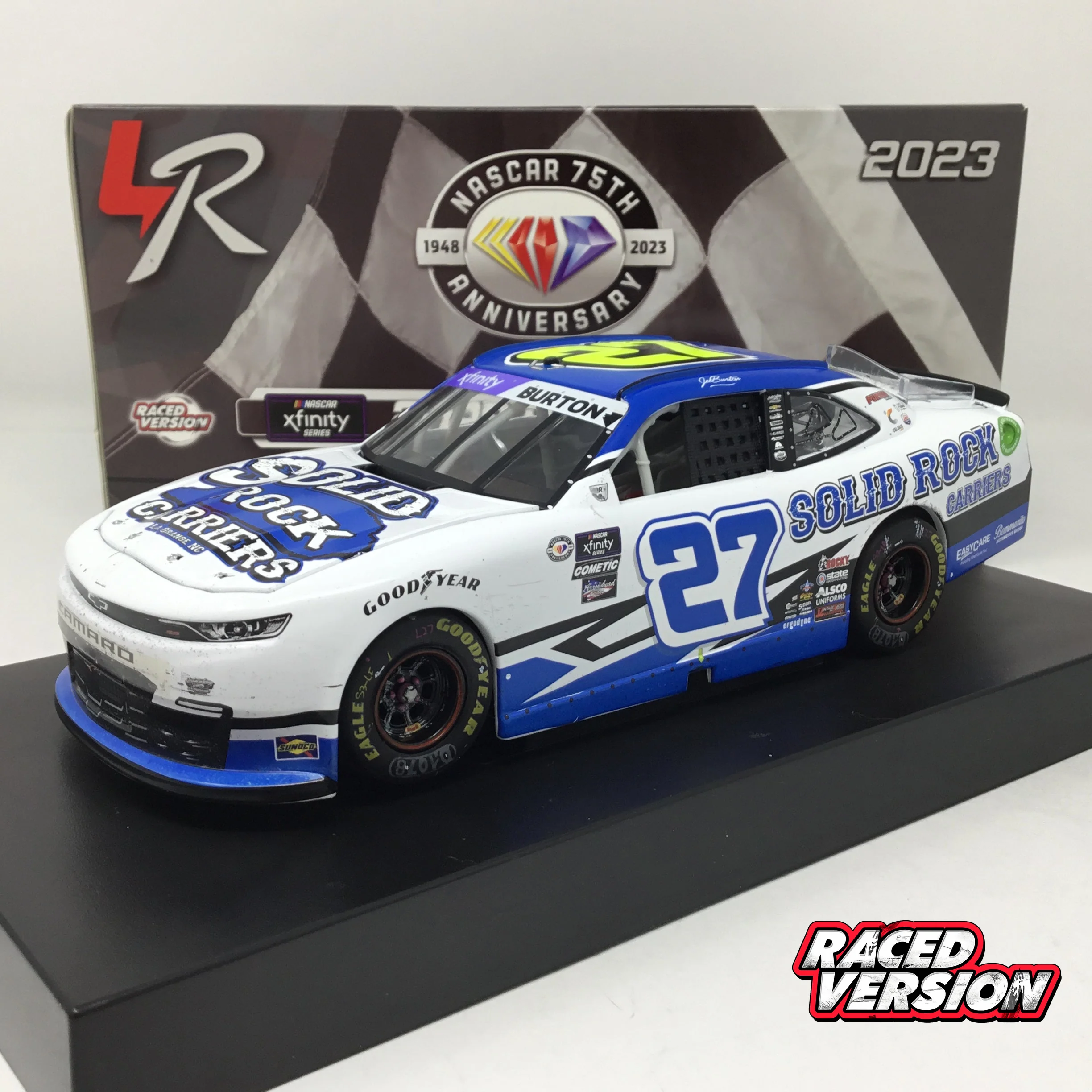 Jeb Burton 2023 Solid Rock Carriers Talladega Race Win 1:24 Diecast