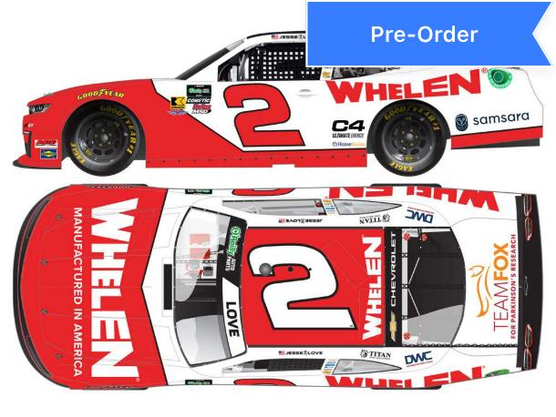 Jesse Love 2026 Whelen 1:24 Diecast *PREORDER*