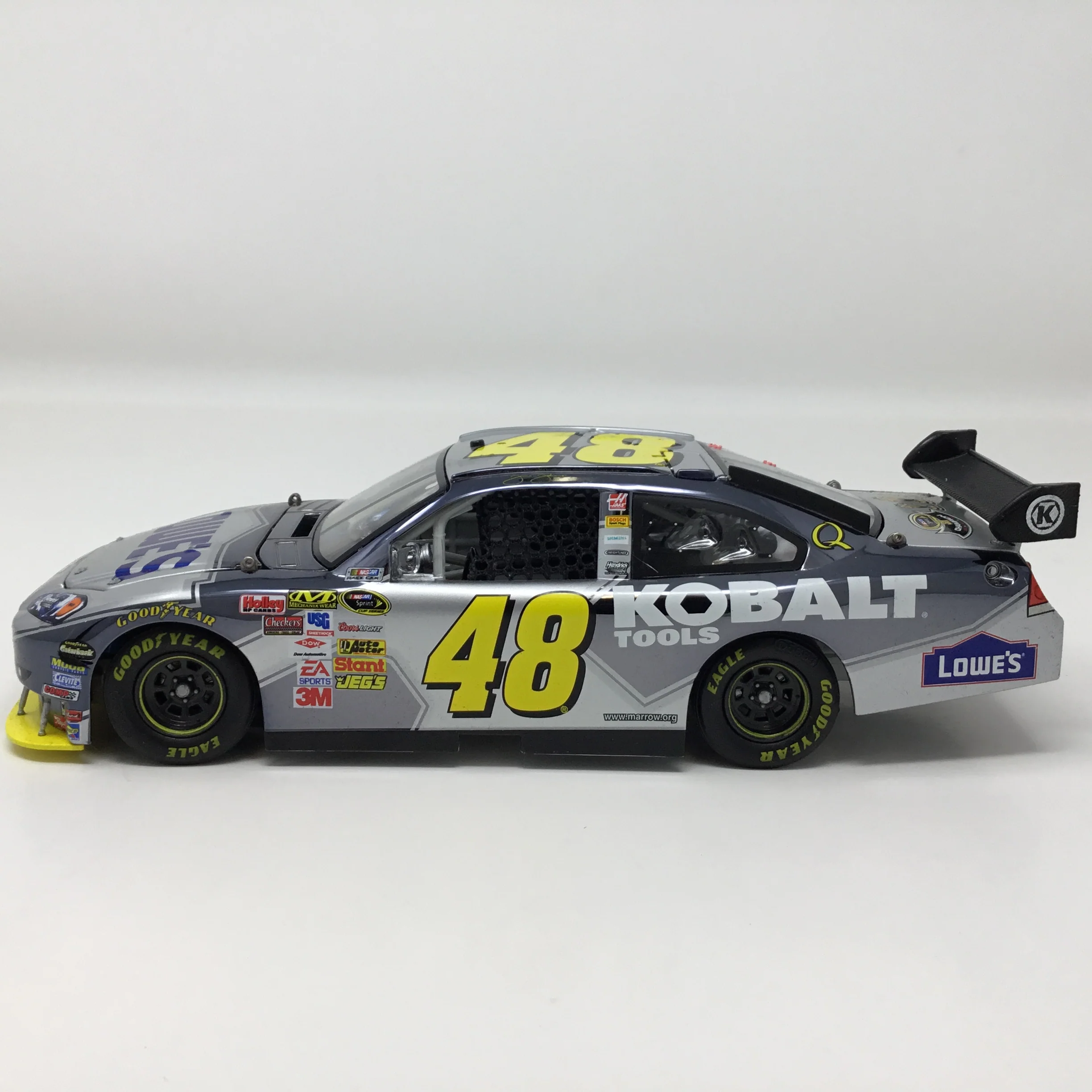 Jimmie Johnson 2010 Kobalt 5X Champ COT Elite Color Chrome 1:24 Diecast - Image 2