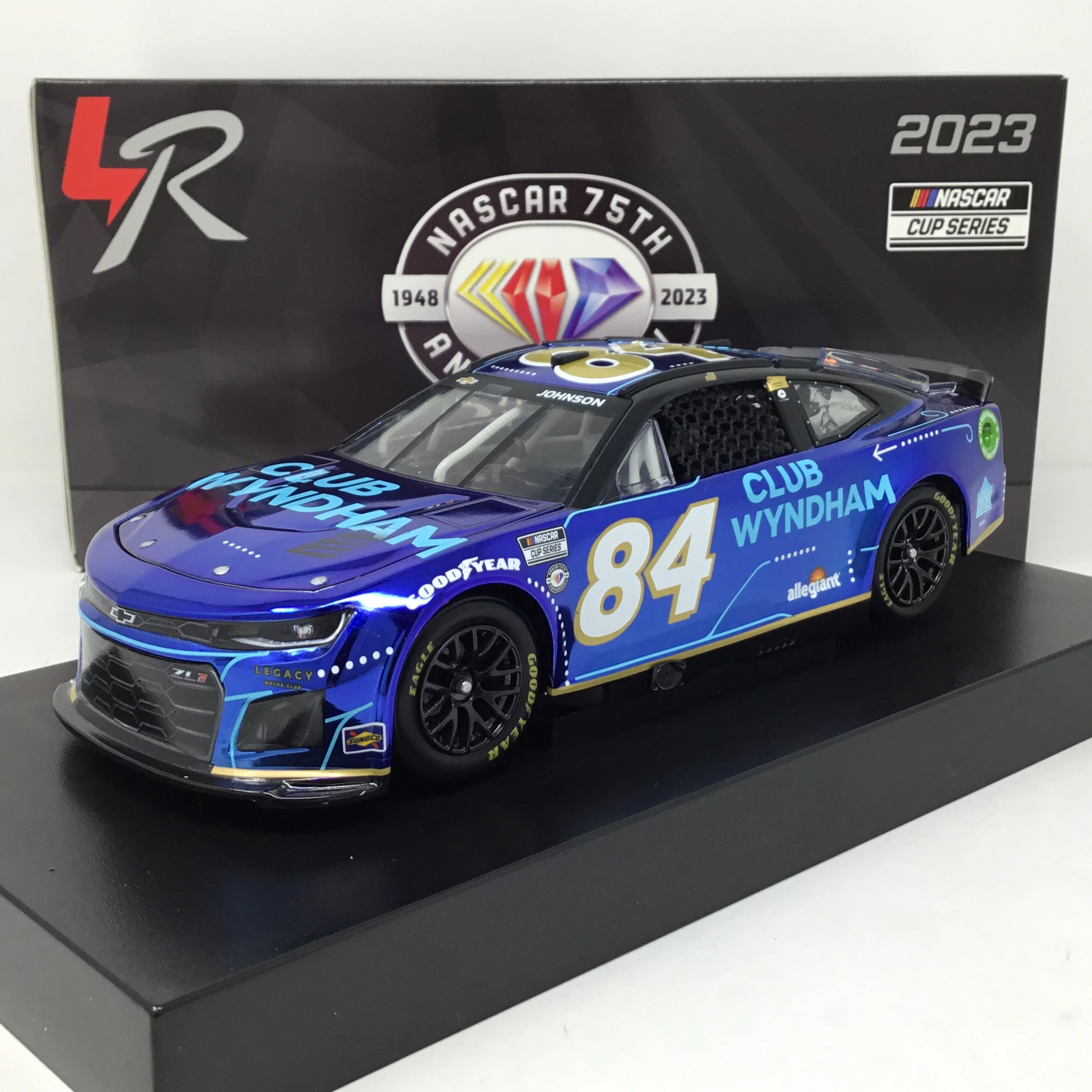 Jimmie Johnson 2023 Club Wyndham 1:24 Color Chrome Diecast