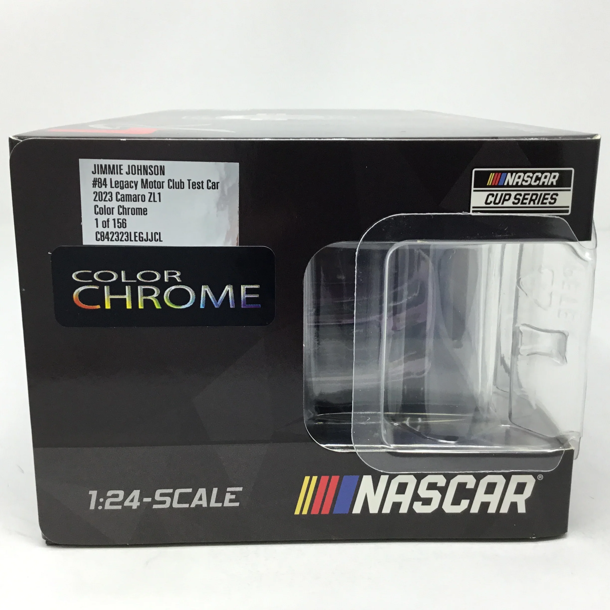 Jimmie Johnson 2023 Legacy Motor Club Test Car Color Chrome 1:24 Diecast - Image 6