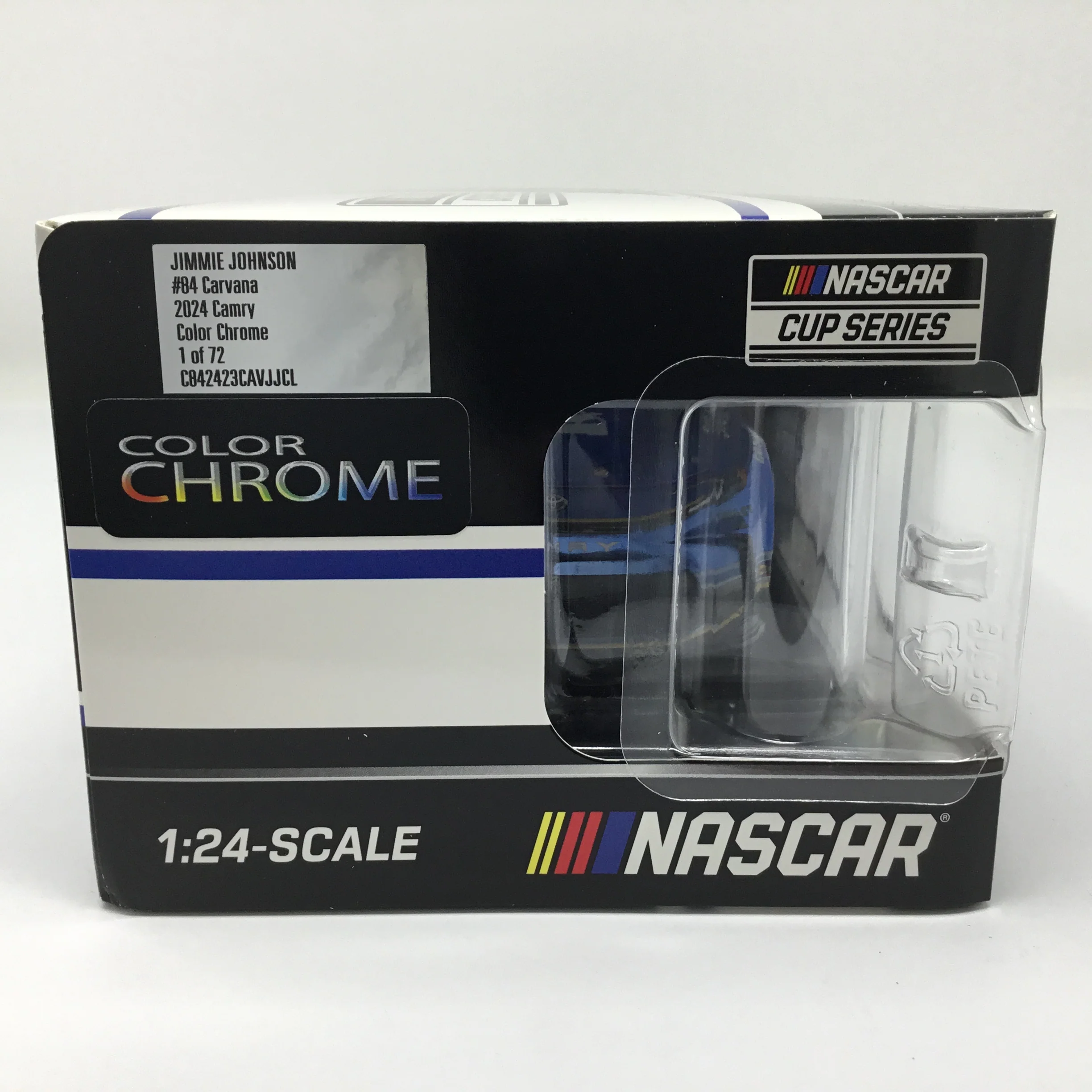 Jimmie Johnson 2024 Carvana 1:24 Color Chrome Diecast - Image 6