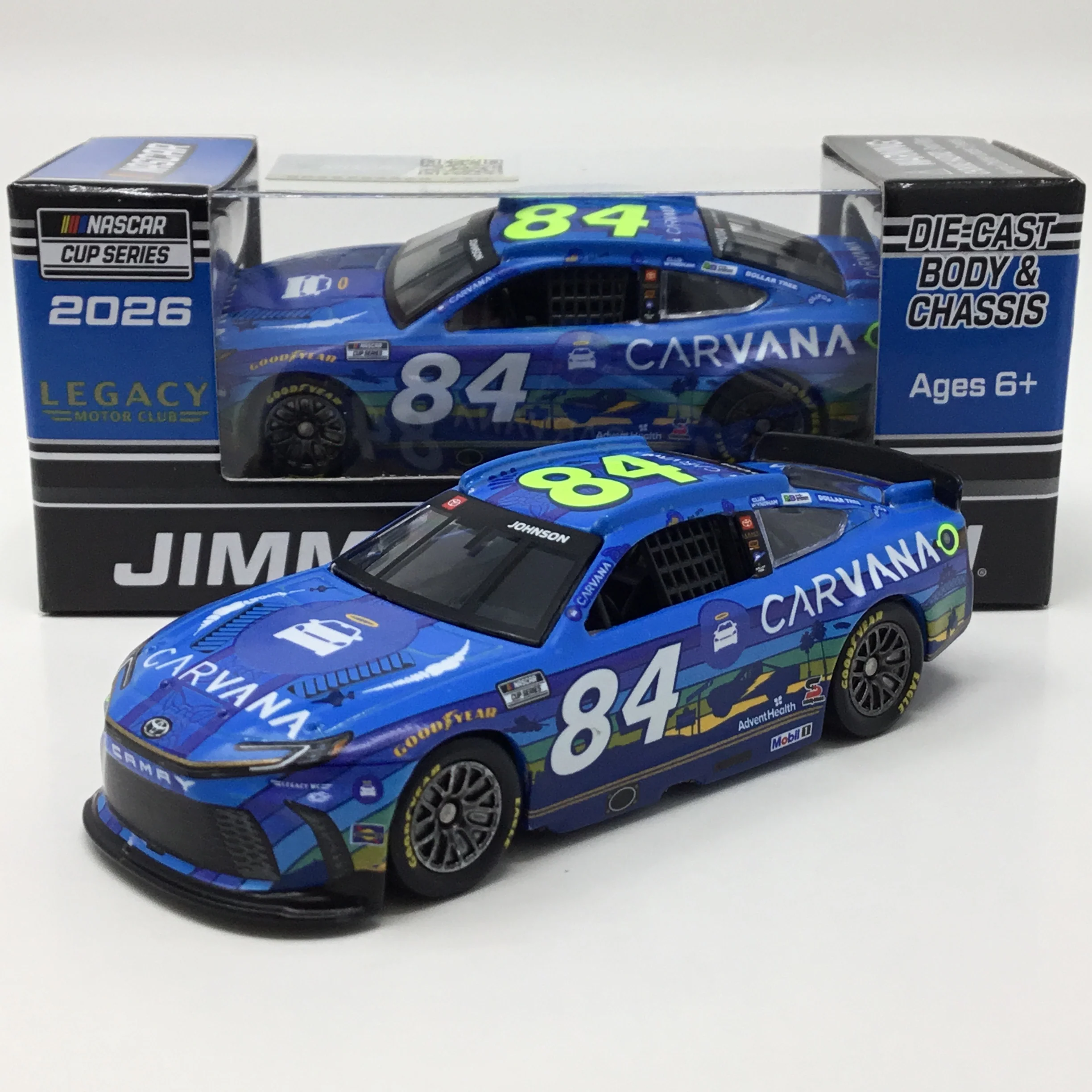 Jimmie Johnson 2026 Carvana San Diego 1:64 Diecast