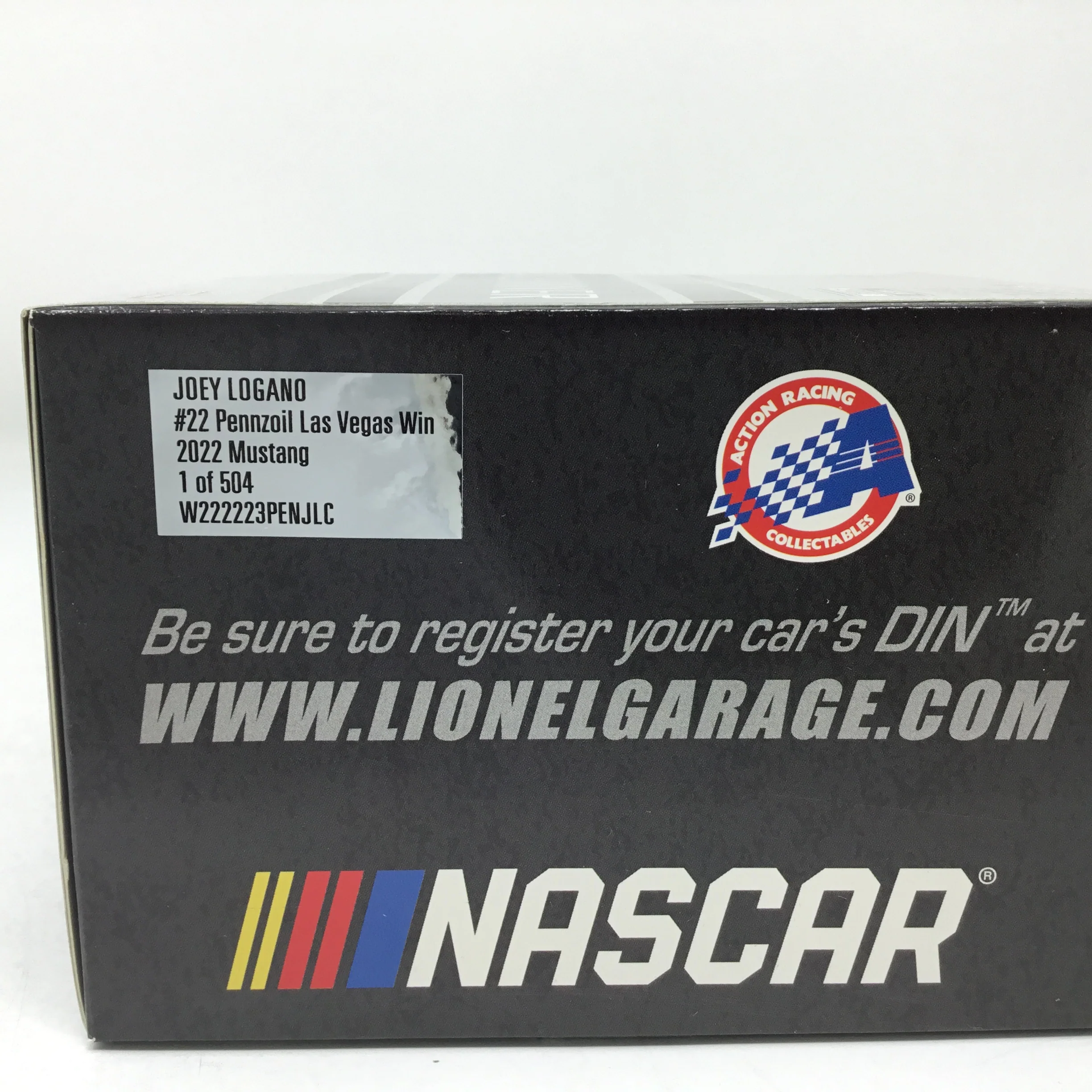 Joey Logano 2022 Pennzoil Las Vegas Win 1:24 Diecast - Image 6