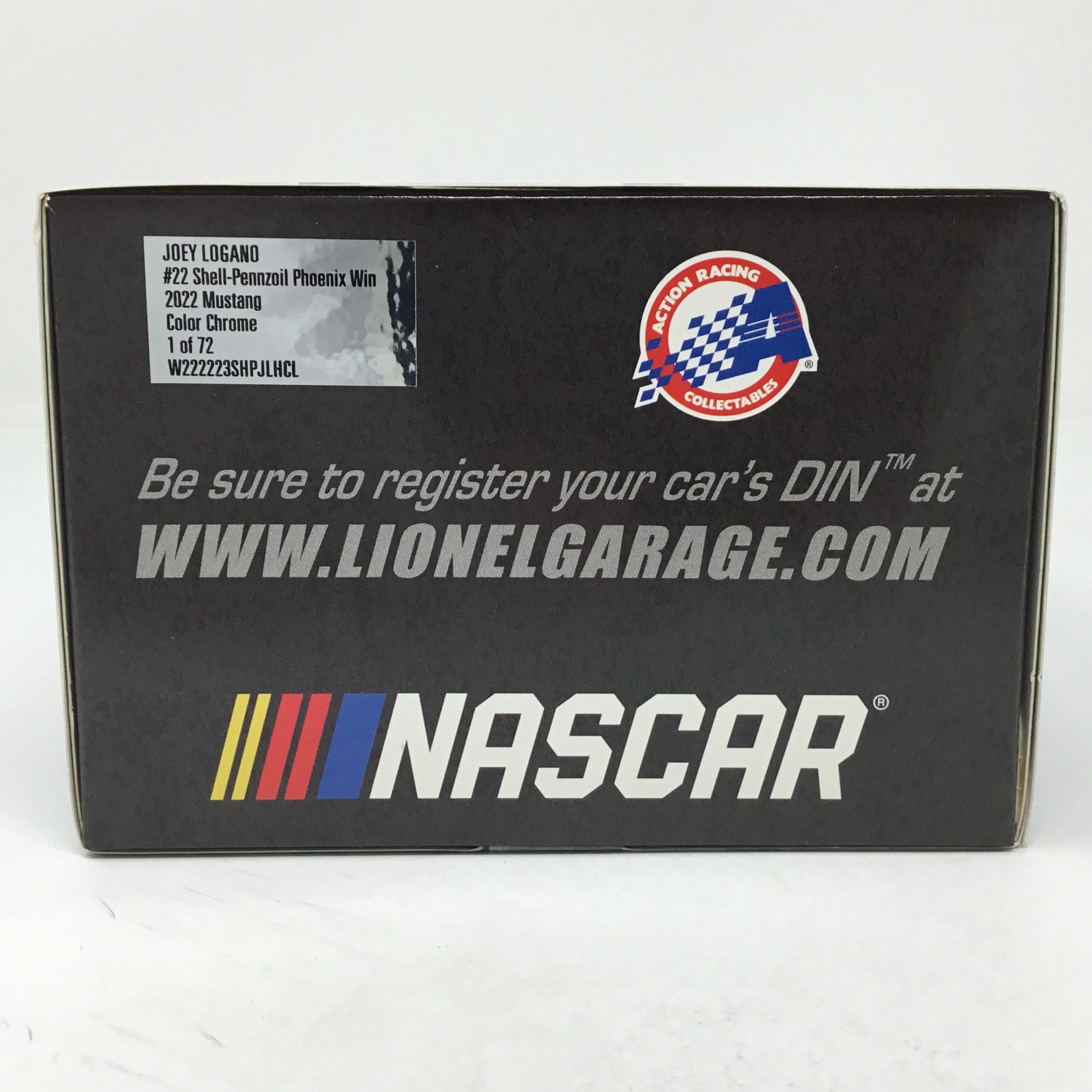 Joey Logano 2022 Shell-Pennzoil Phoenix Win 1:24 Color Chrome Diecast - Image 6
