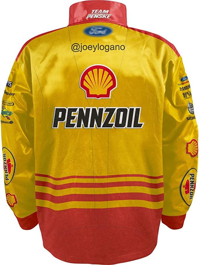 Joey Logano 2023 Shell-Pennzoil Adult Nylon Uniform Jacket - Image 2