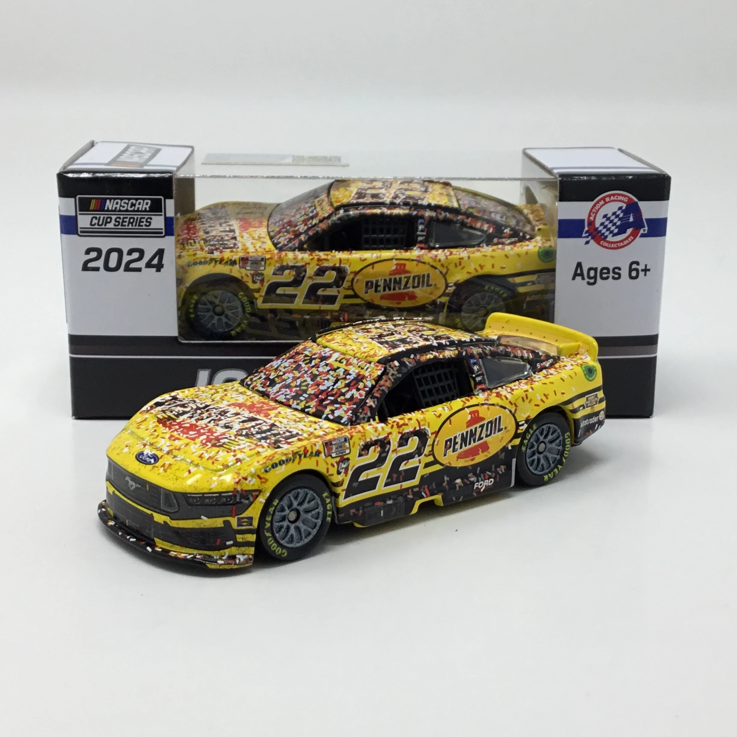 Joey Logano 2024 Pennzoil Las Vegas Race Win 1:64 Diecast - Image 2