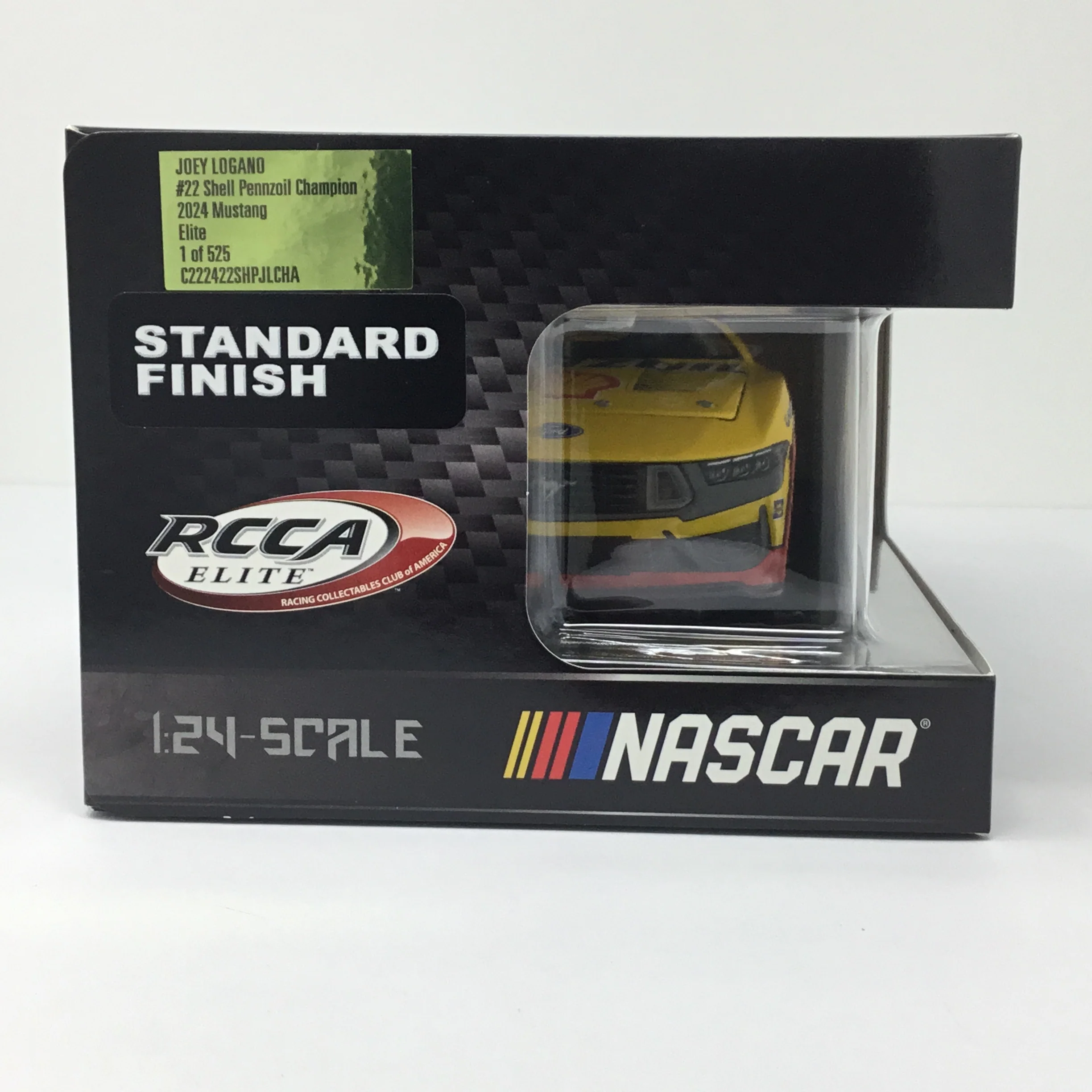 Joey Logano 2024 Shell-Pennzoil Cup Champion 1:24 Elite Diecast - Image 6