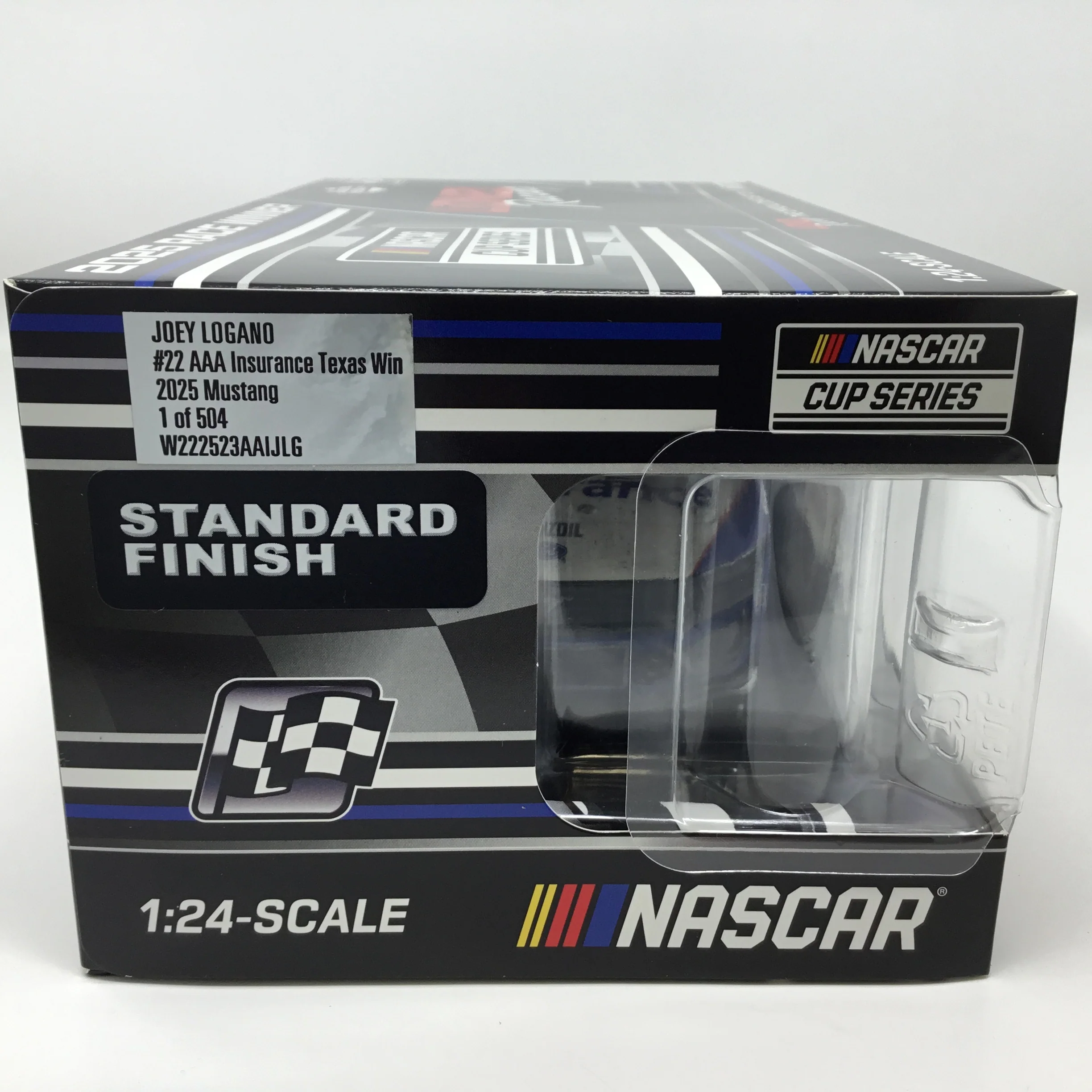 Joey Logano 2025 AAA Insurance Texas Race Win 1:24 Diecast - Image 7