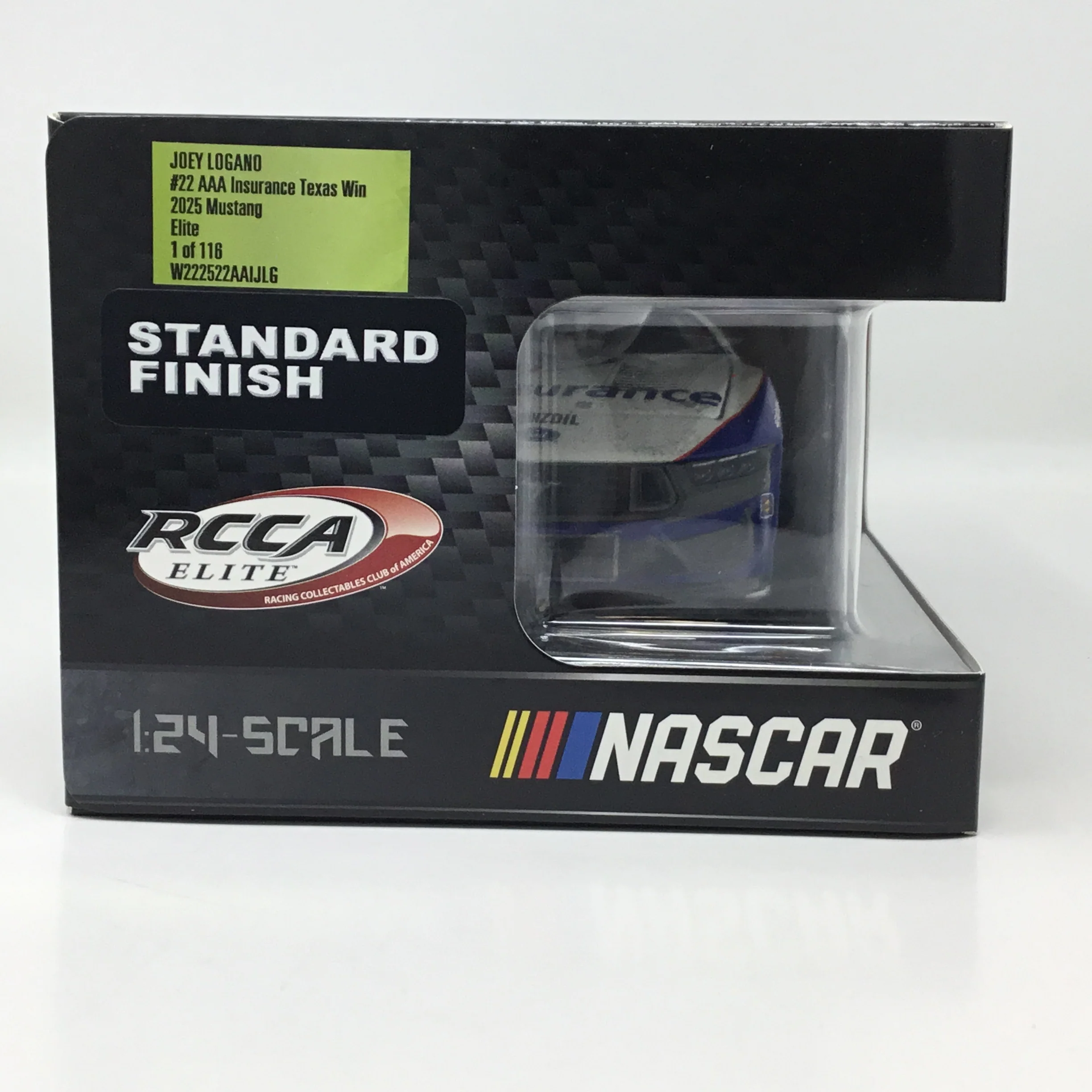 Joey Logano 2025 AAA Insurance Texas Race Win Elite 1:24 Diecast - Image 6