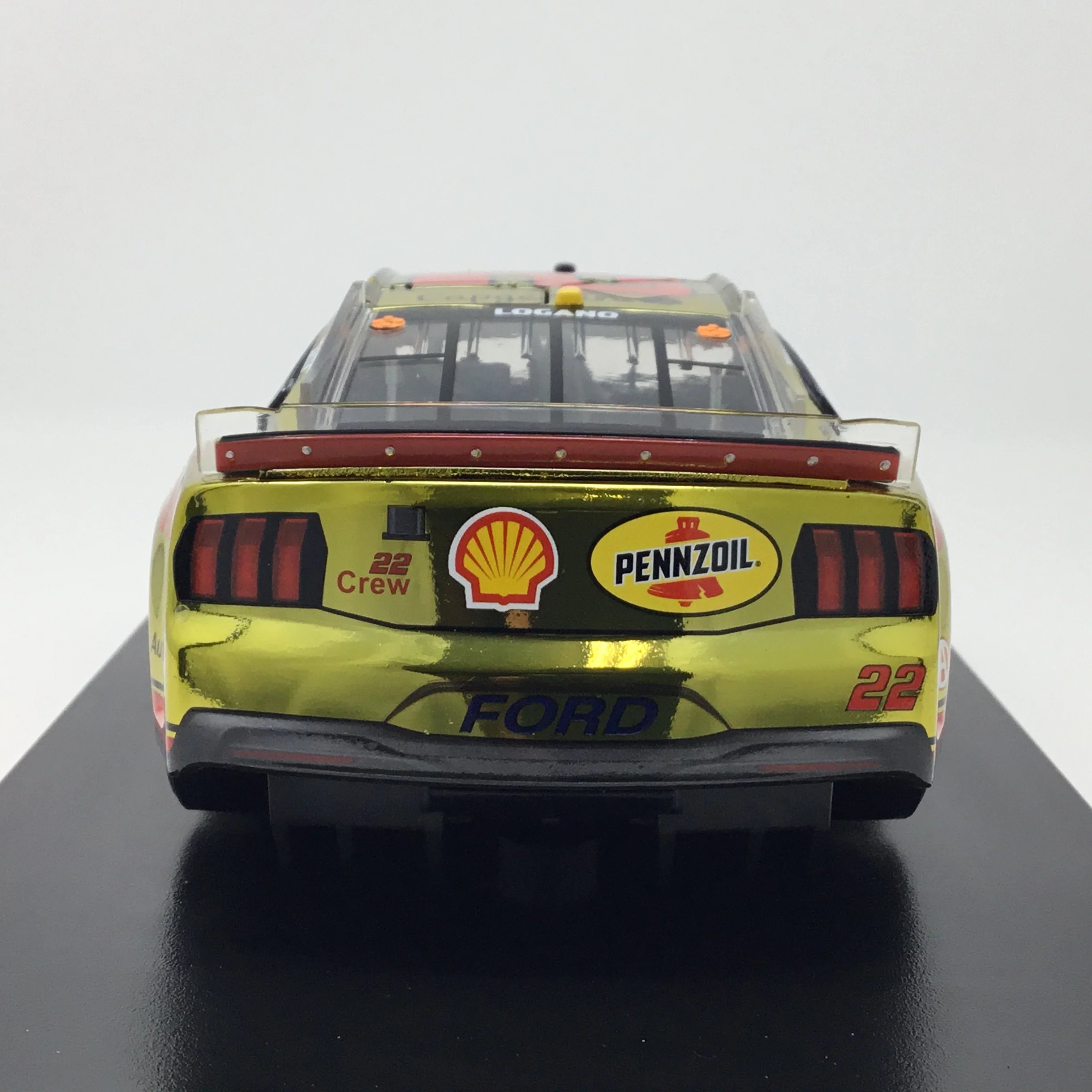 Joey Logano 2025 Shell-Pennzoil 1:24 Color Chrome Diecast - Image 5