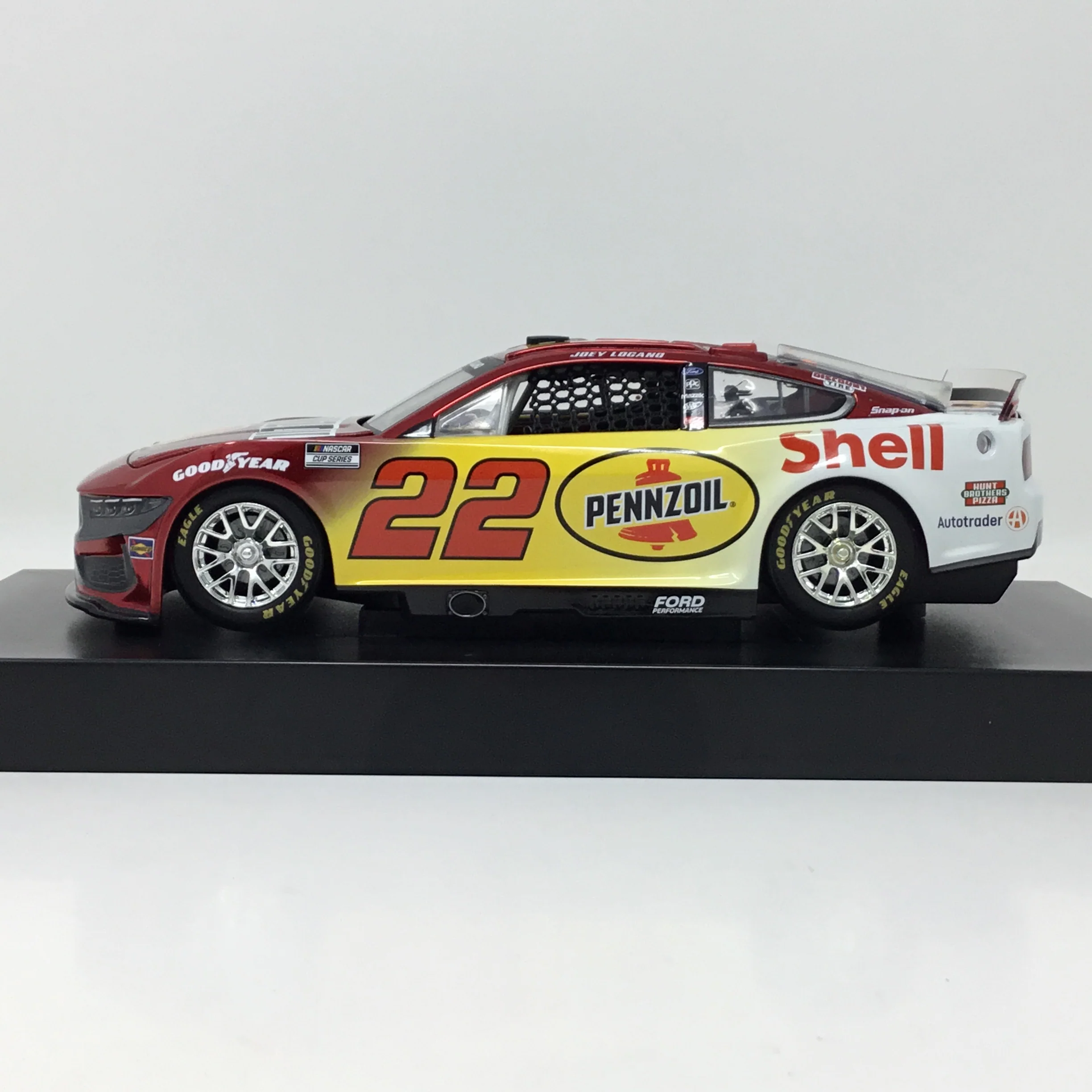 Joey Logano 2025 Shell-Pennzoil Special 1:24 Color Chrome Diecast - Image 2