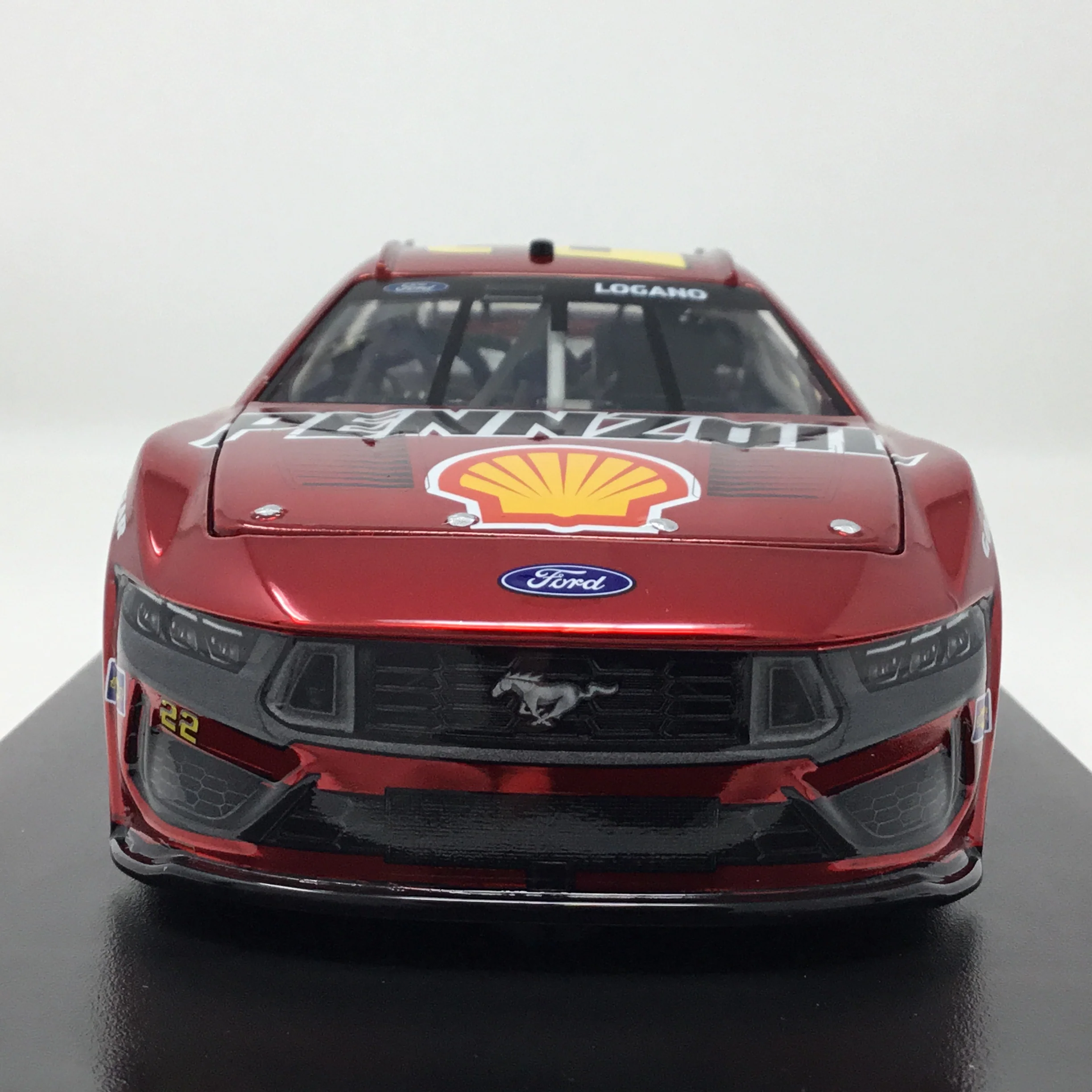 Joey Logano 2025 Shell-Pennzoil Special 1:24 Color Chrome Diecast - Image 3