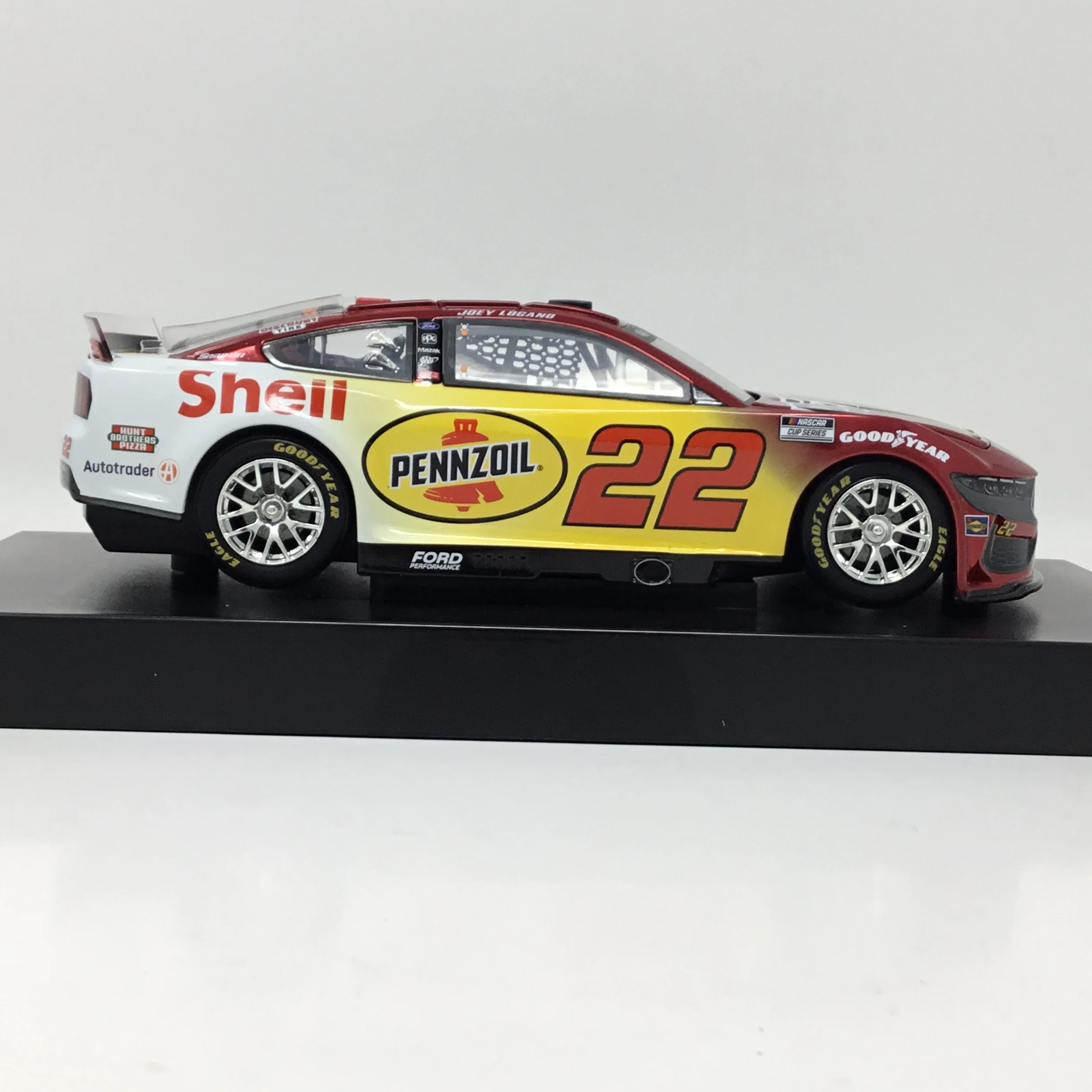 Joey Logano 2025 Shell-Pennzoil Special 1:24 Color Chrome Diecast - Image 4