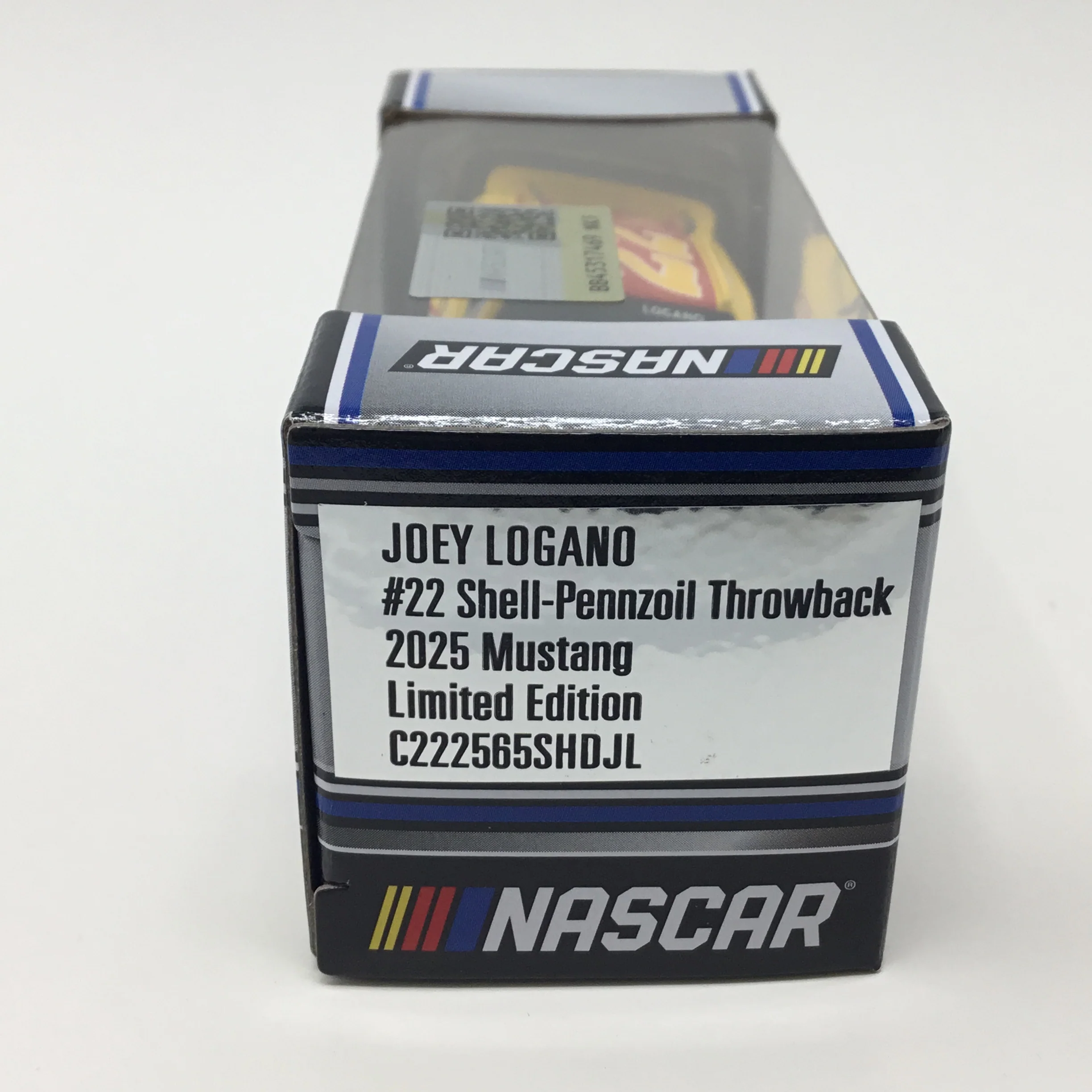 Joey Logano 2025 Shell-Pennzoil Throwback 1:64 Diecast - Image 2