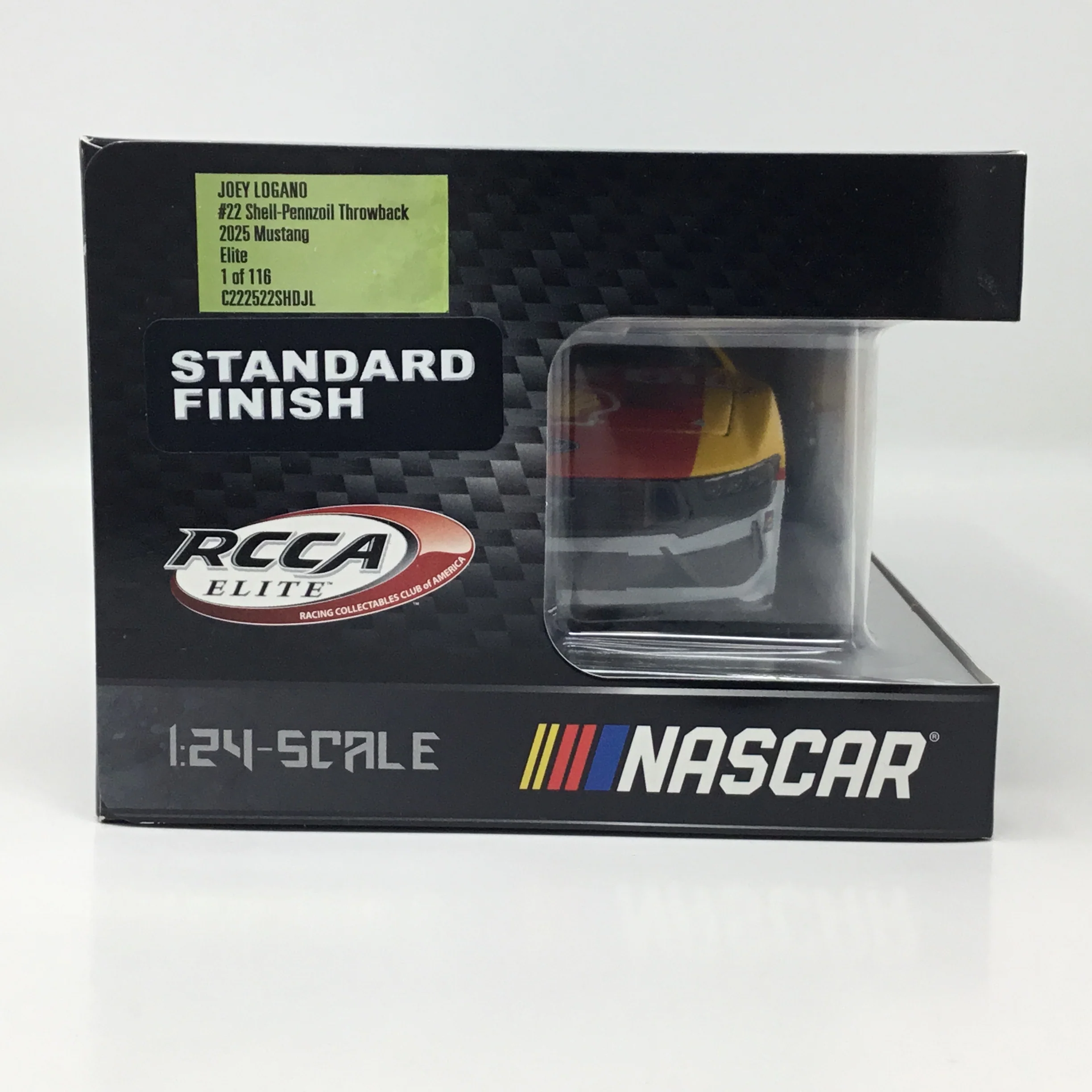 Joey Logano 2025 Shell-Pennzoil Throwback Elite 1:24 Diecast - Image 6