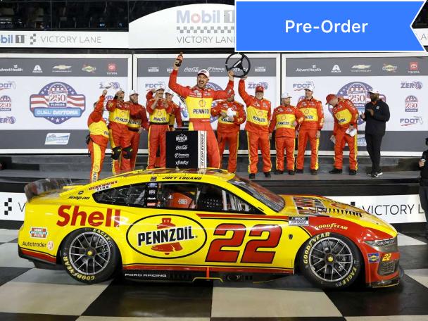 Joey Logano 2026 Shell Pennzoil Daytona Duel Race Win 1:24 Diecast *PREORDER* - Image 2