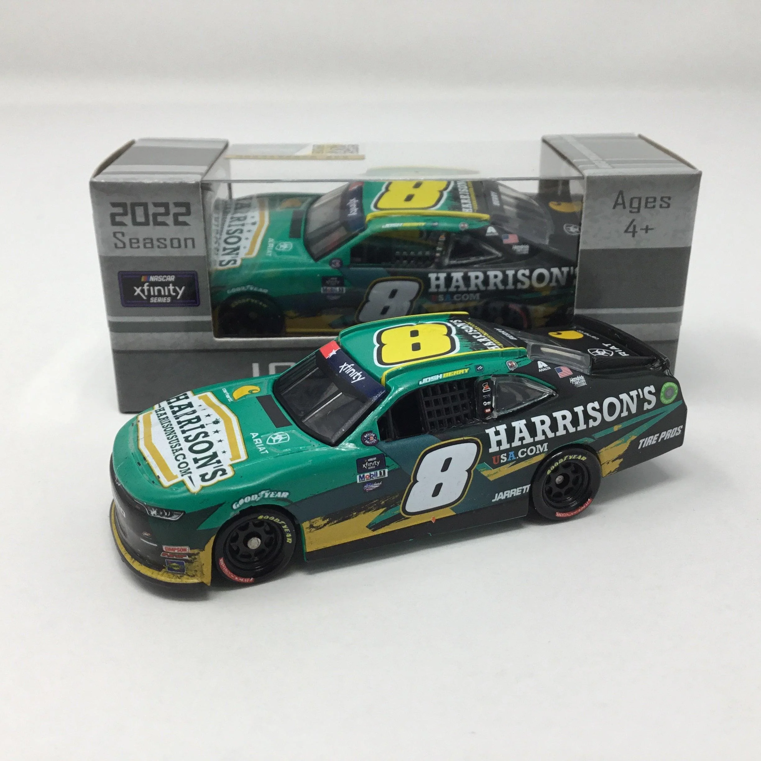 Josh Berry 2022 Harrisons Charlotte Win 1:64 Diecast