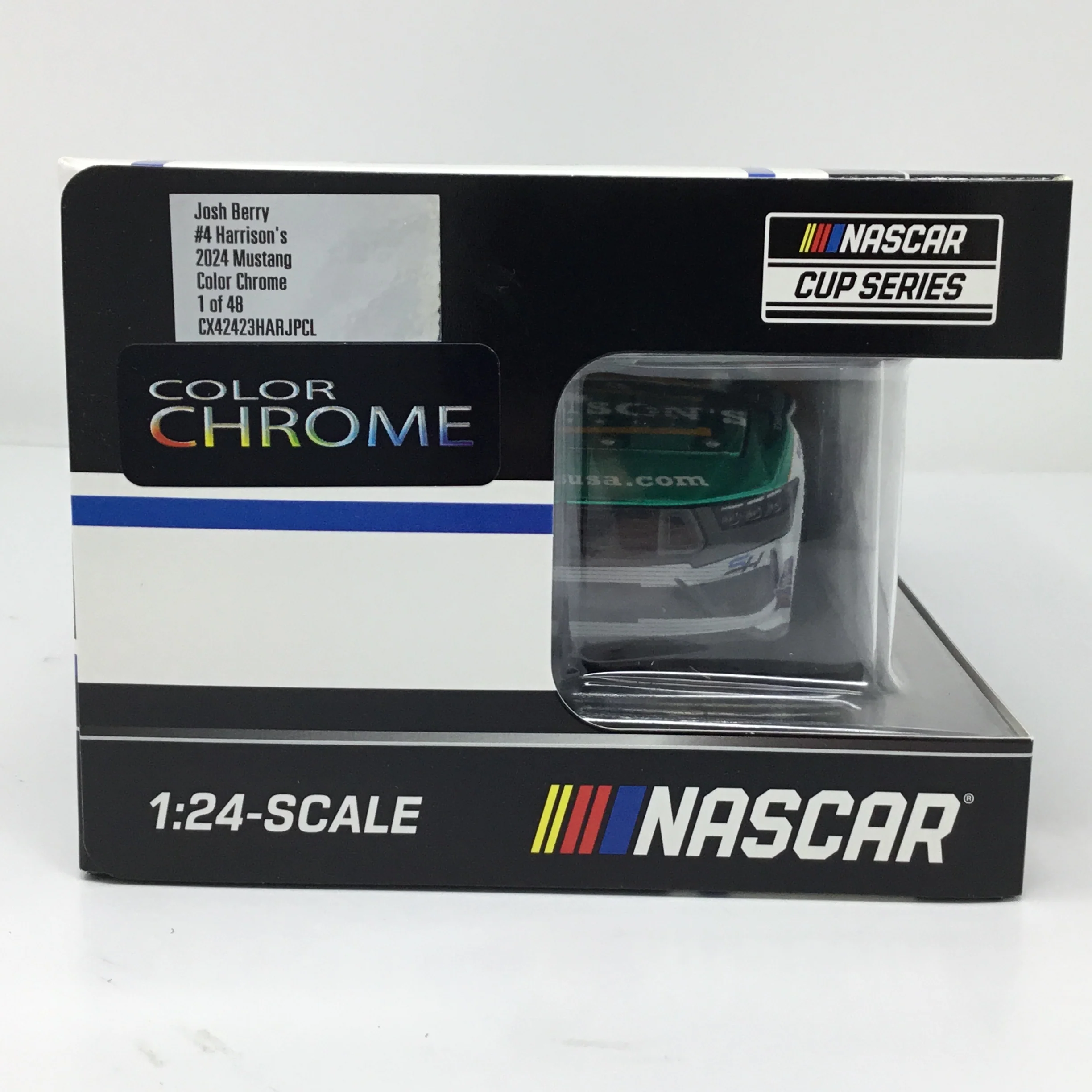 Josh Berry 2024 Harrison's 1:24 Color Chrome Diecast - Image 6