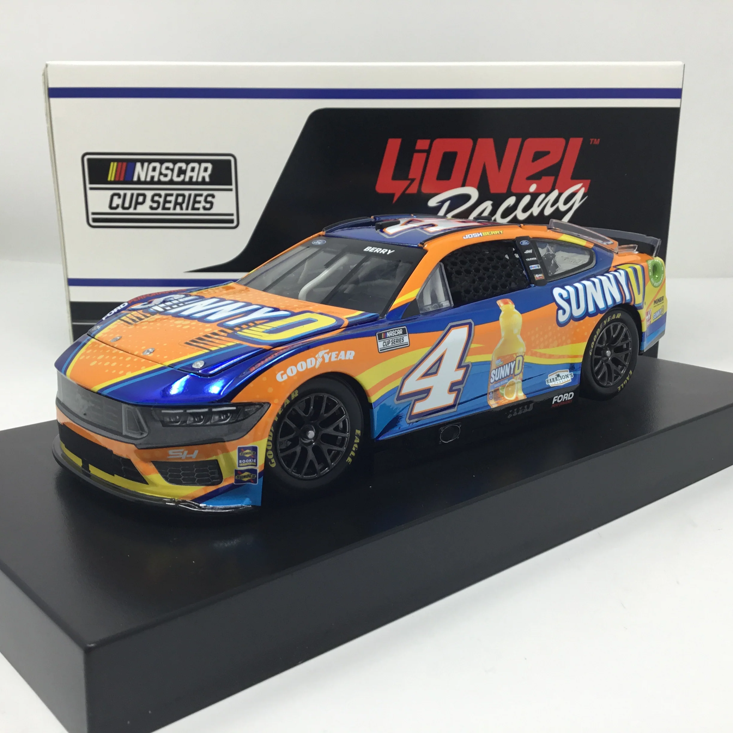 Josh Berry 2024 SunnyD 1:24 Color Chrome Diecast