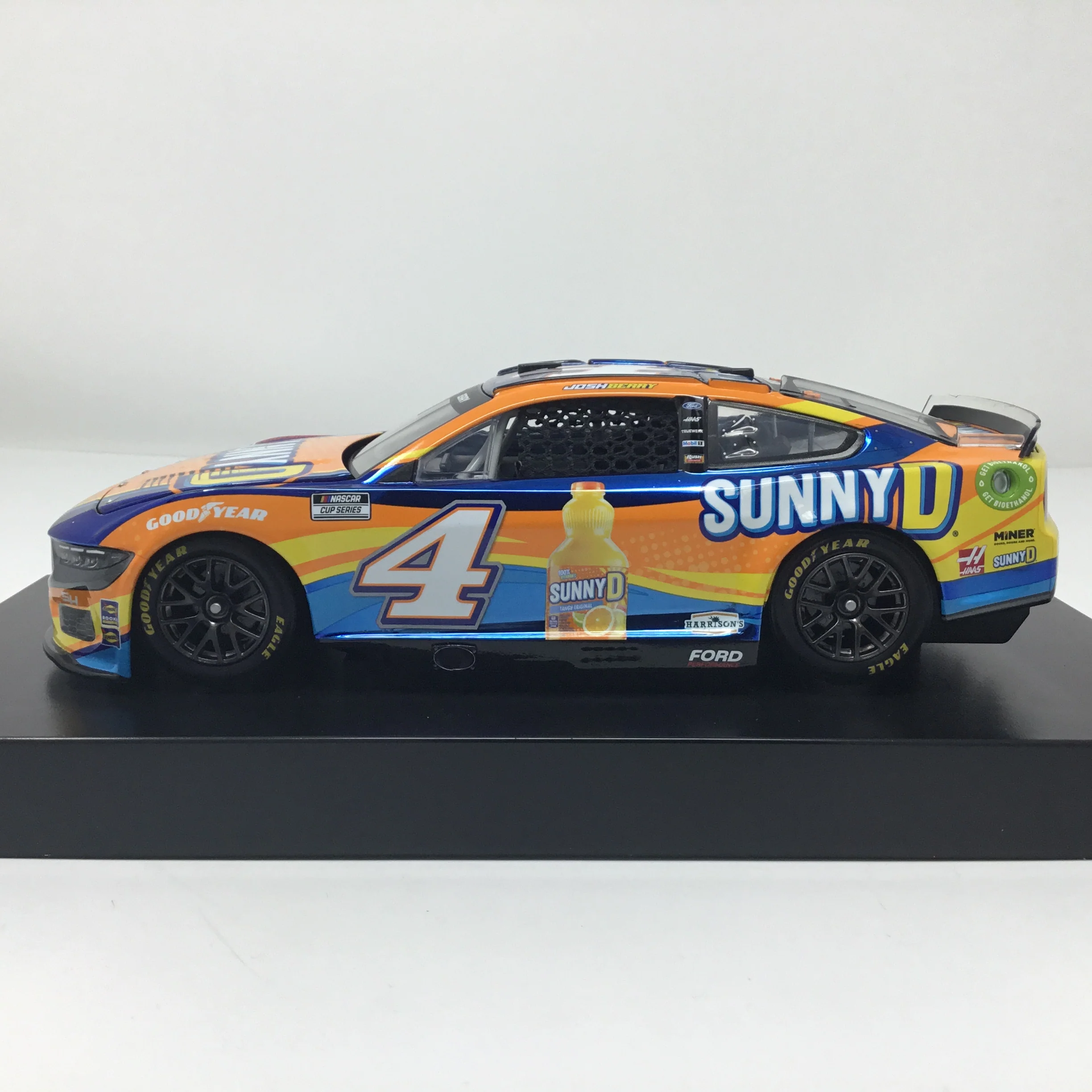 Josh Berry 2024 SunnyD 1:24 Color Chrome Diecast - Image 2
