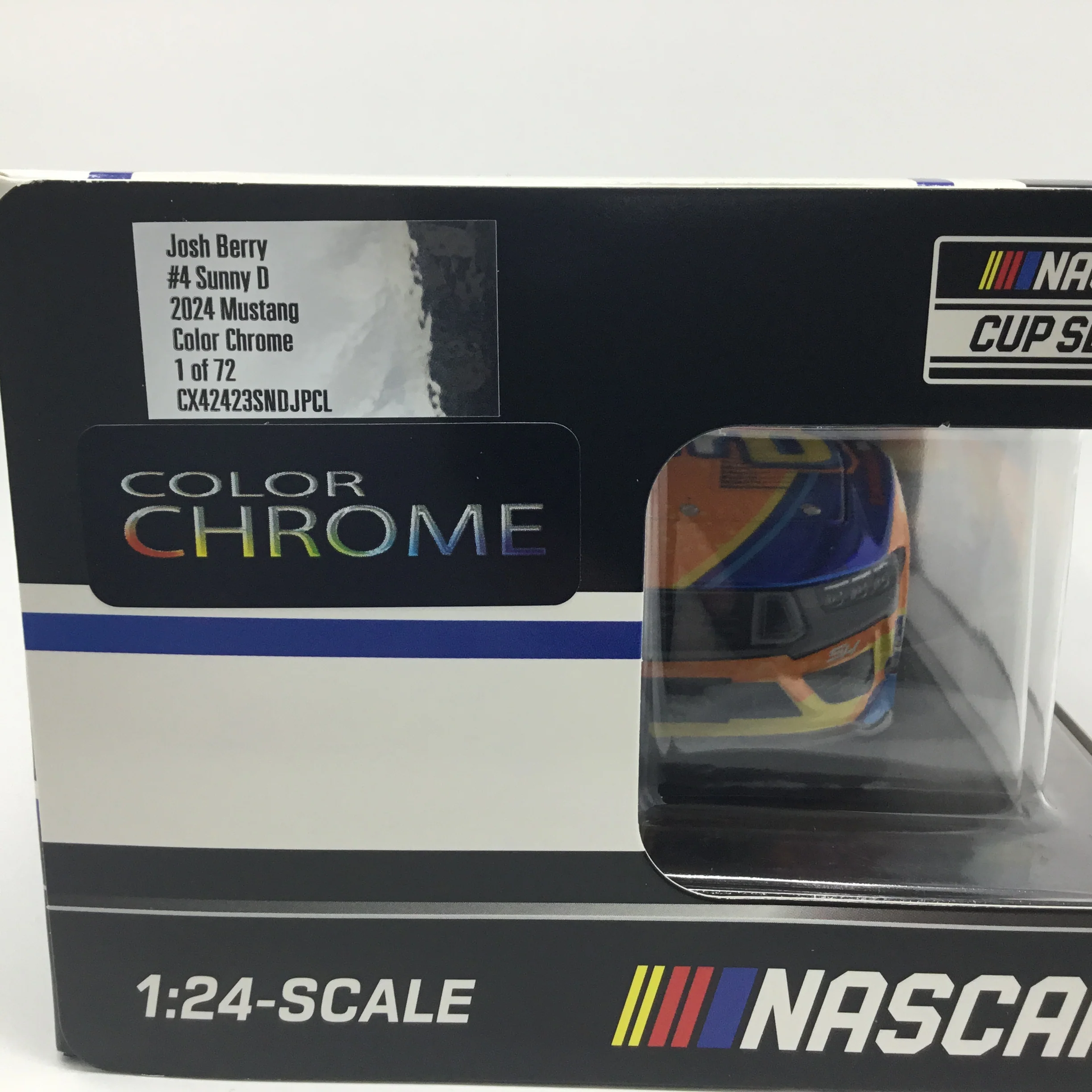 Josh Berry 2024 SunnyD 1:24 Color Chrome Diecast - Image 6