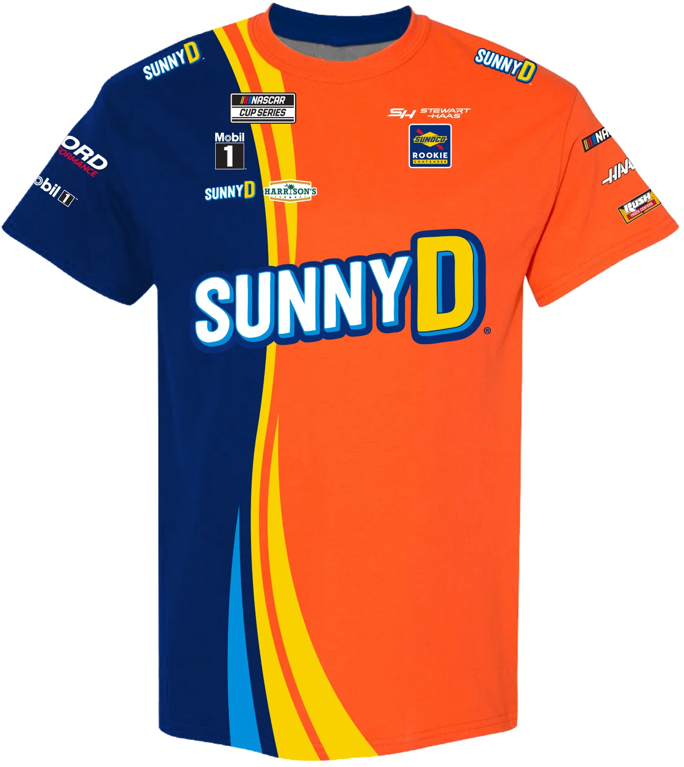 Josh Berry 2024 SunnyD Sublimated Uniform Pit Crew T-Shirt - Image 2