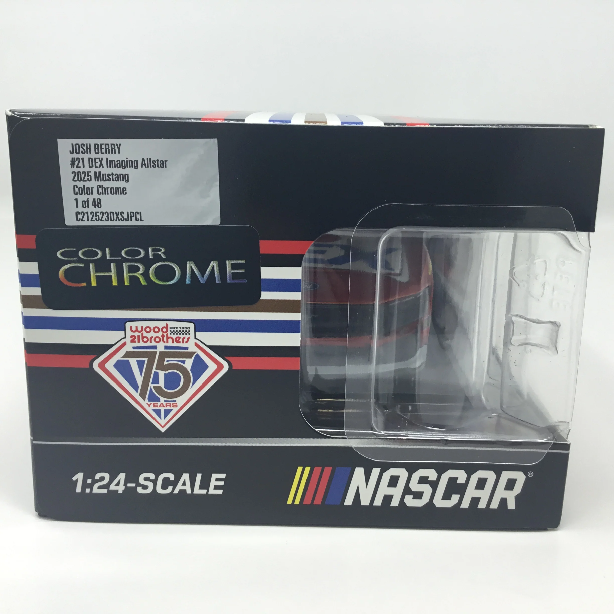 Josh Berry 2025 Dex Imaging All-Star Color Chrome 1:24 Diecast - Image 6