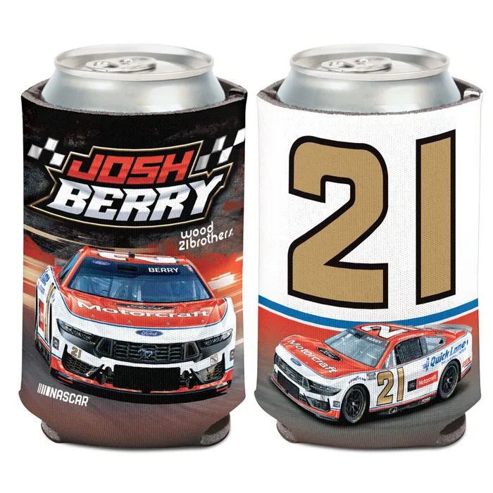 Josh Berry Ford Motorcraft Can Cooler 12 oz.