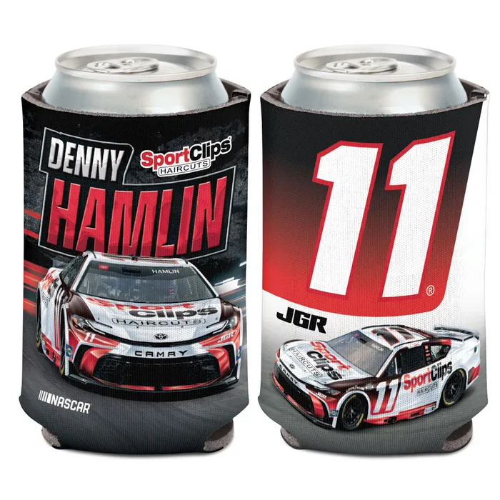 Denny Hamlin Sport Clips Can Cooler 12 oz.
