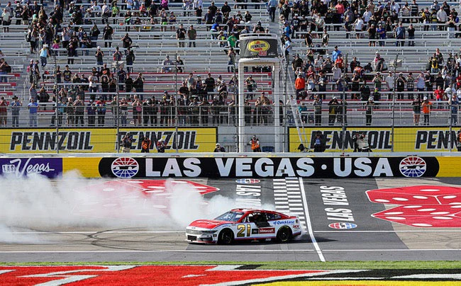 Josh Berry 2025 Motorcraft Las Vegas Race Win Foil Number 1:64 Diecast - Image 4