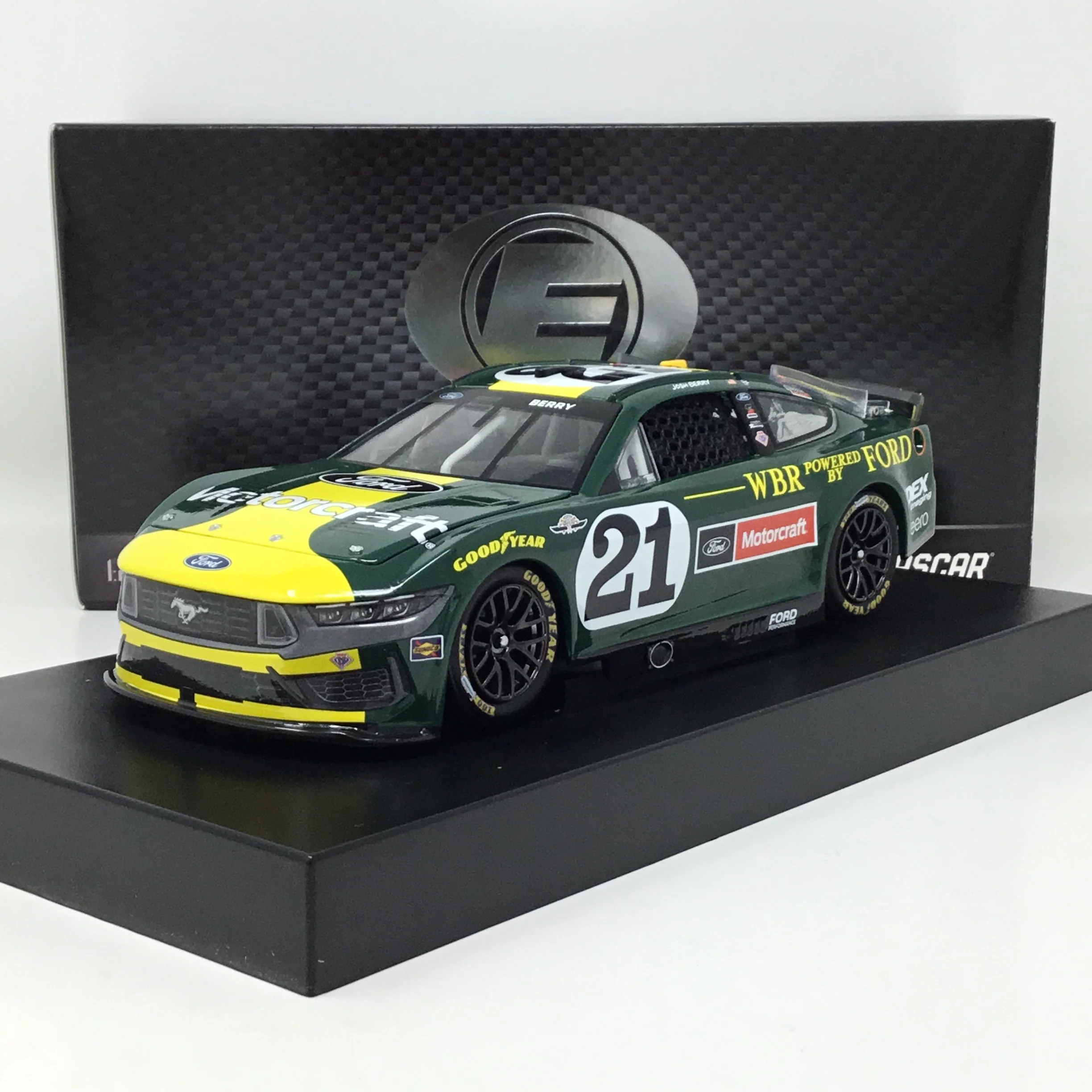 Josh Berry 2025 Motorcraft Throwback 1:24 Elite Diecast